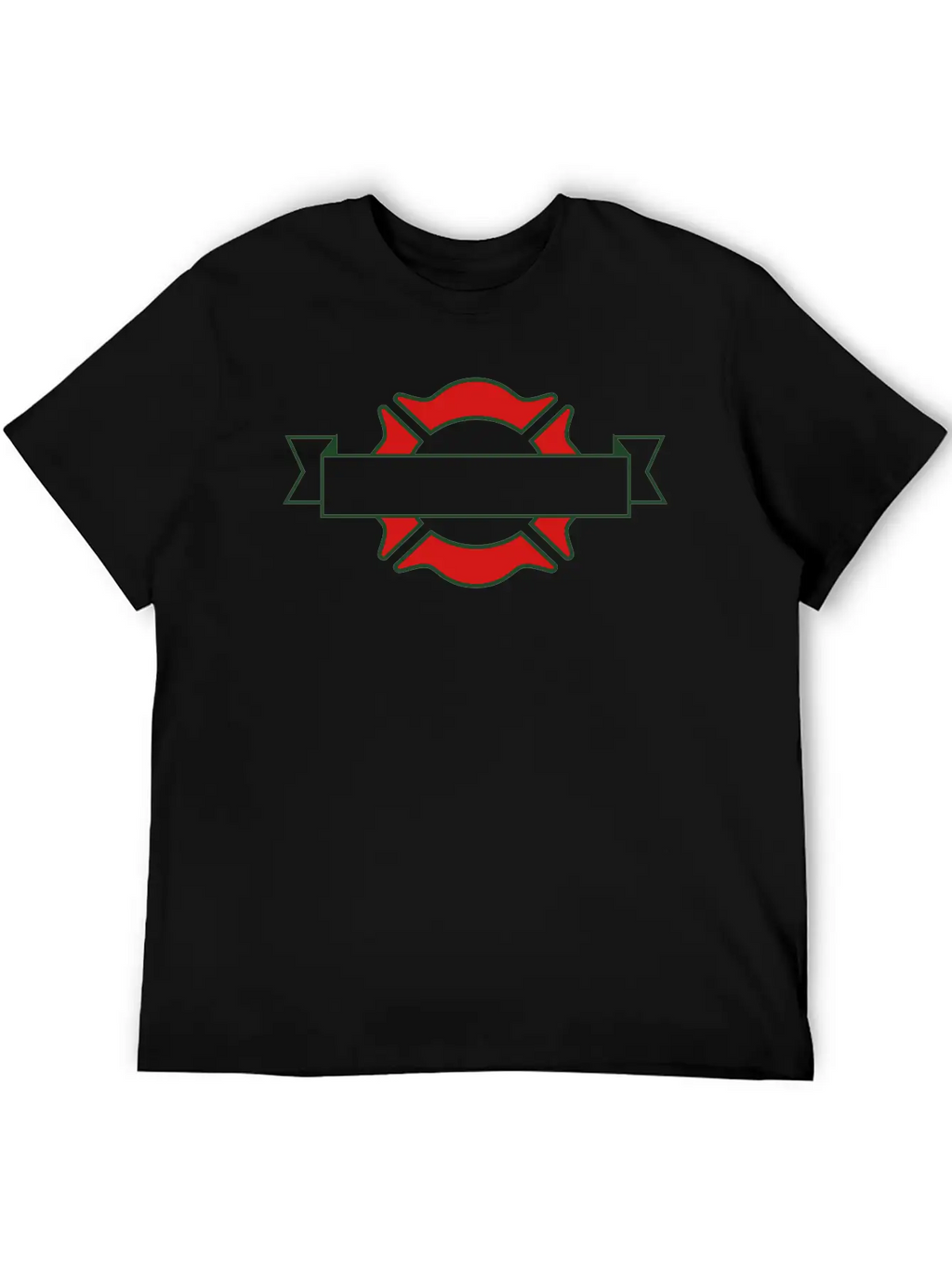 Fire Department Emblems Breathable Soft Cotton T-Shirt – Timeless Casual Look