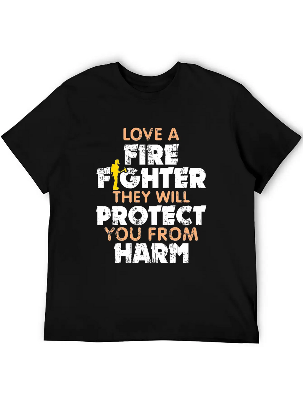 Fire Department Gift Fire Woman Casual Graphic T-Shirt – Simple And Comfortable Daily Wear