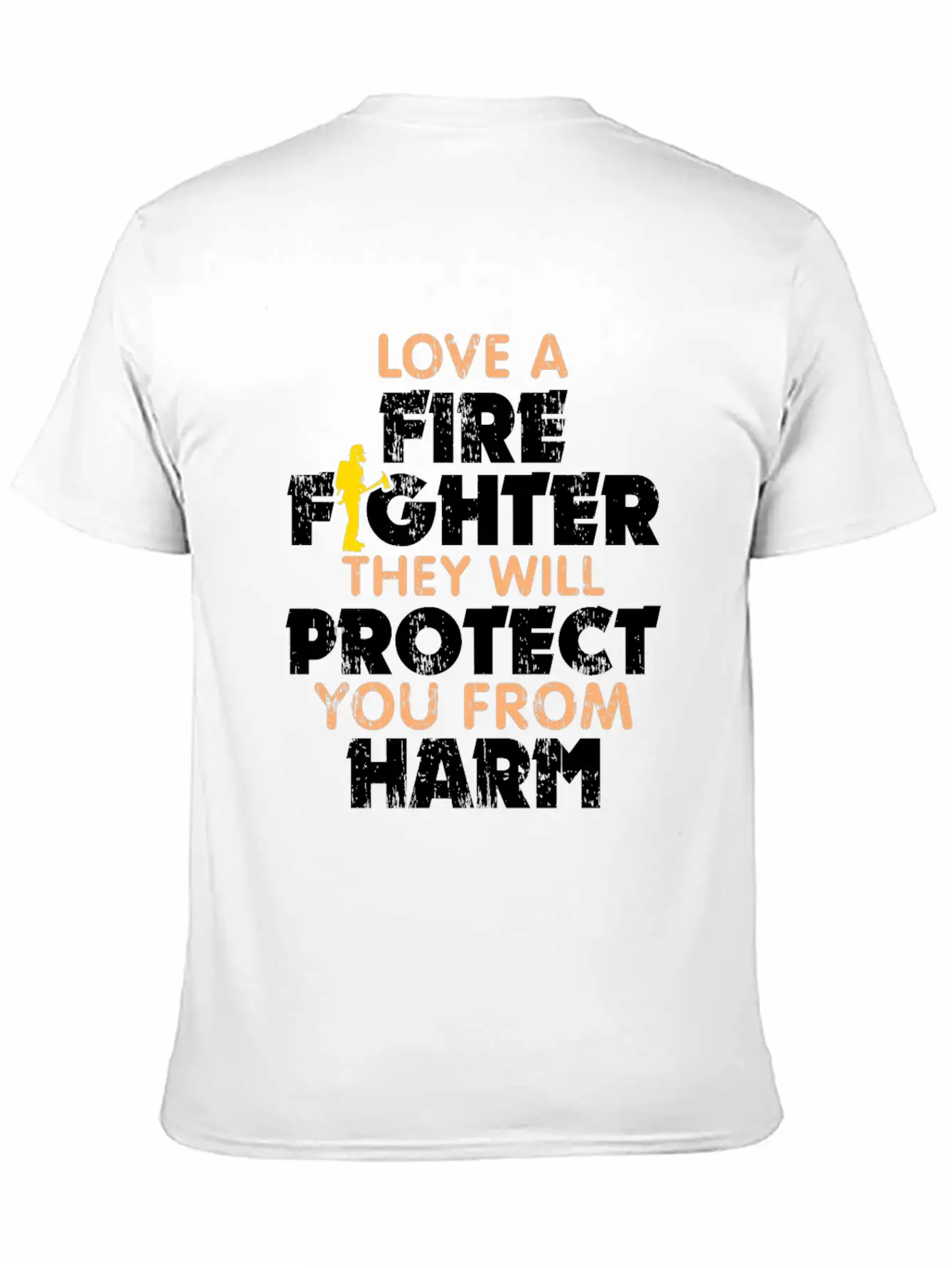 Fire Department Gift Fire Woman Casual Graphic T-Shirt – Simple And Comfortable Daily Wear