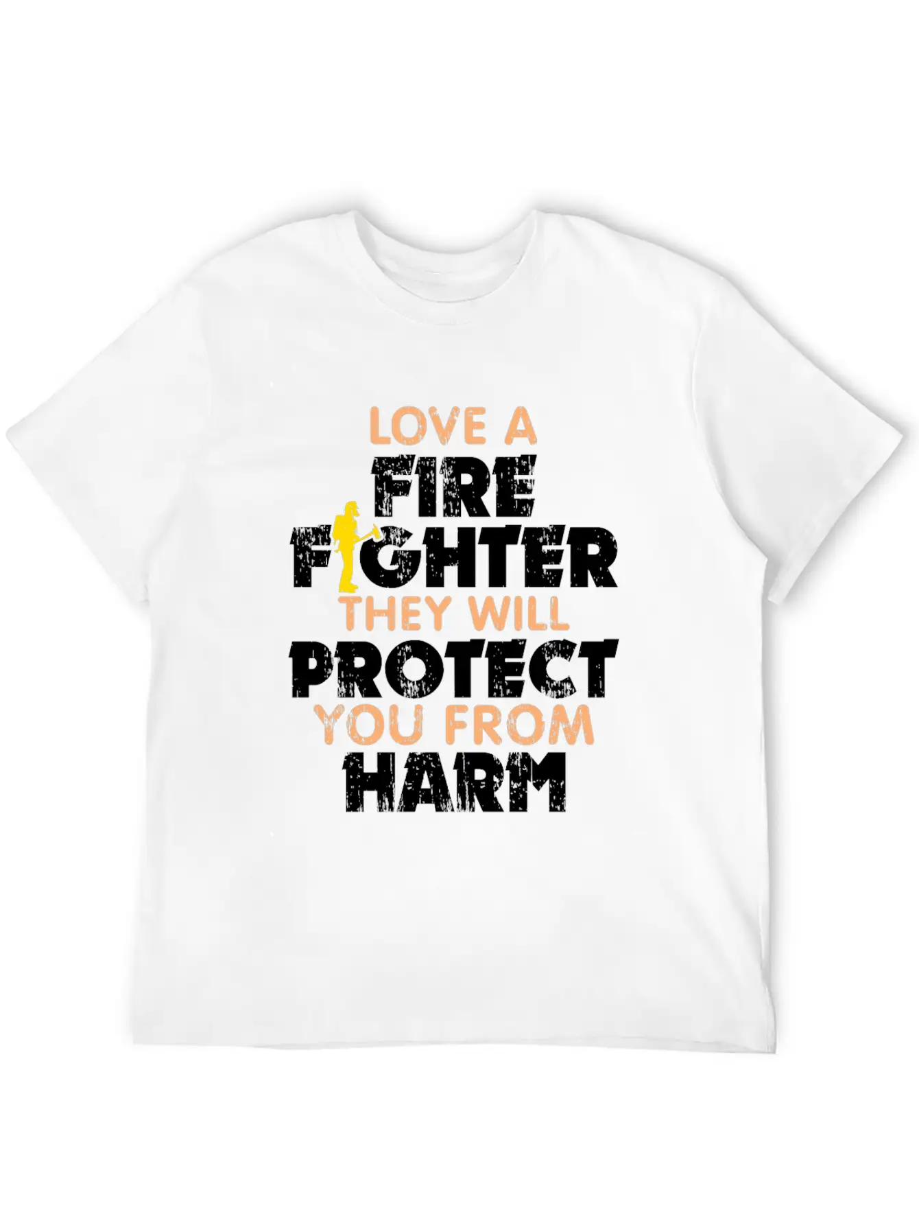 Fire Department Gift Fire Woman Casual Graphic T-Shirt – Simple And Comfortable Daily Wear