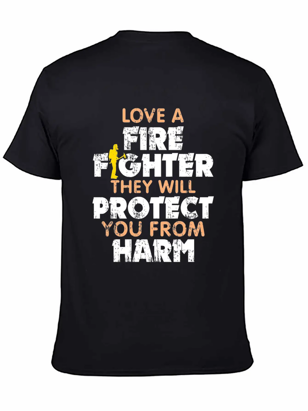 Fire Department Gift Fire Woman Casual Graphic T-Shirt – Simple And Comfortable Daily Wear