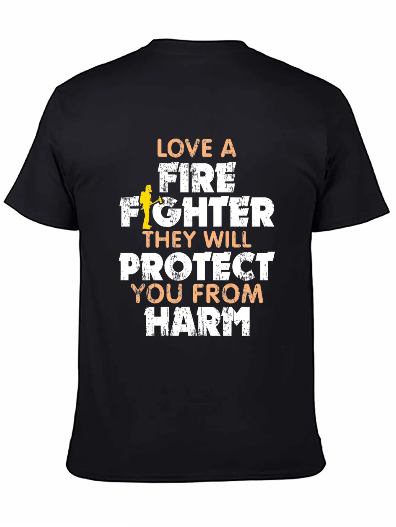 Fire Department Gift Fire Woman Casual Graphic T-Shirt – Simple And Comfortable Daily Wear
