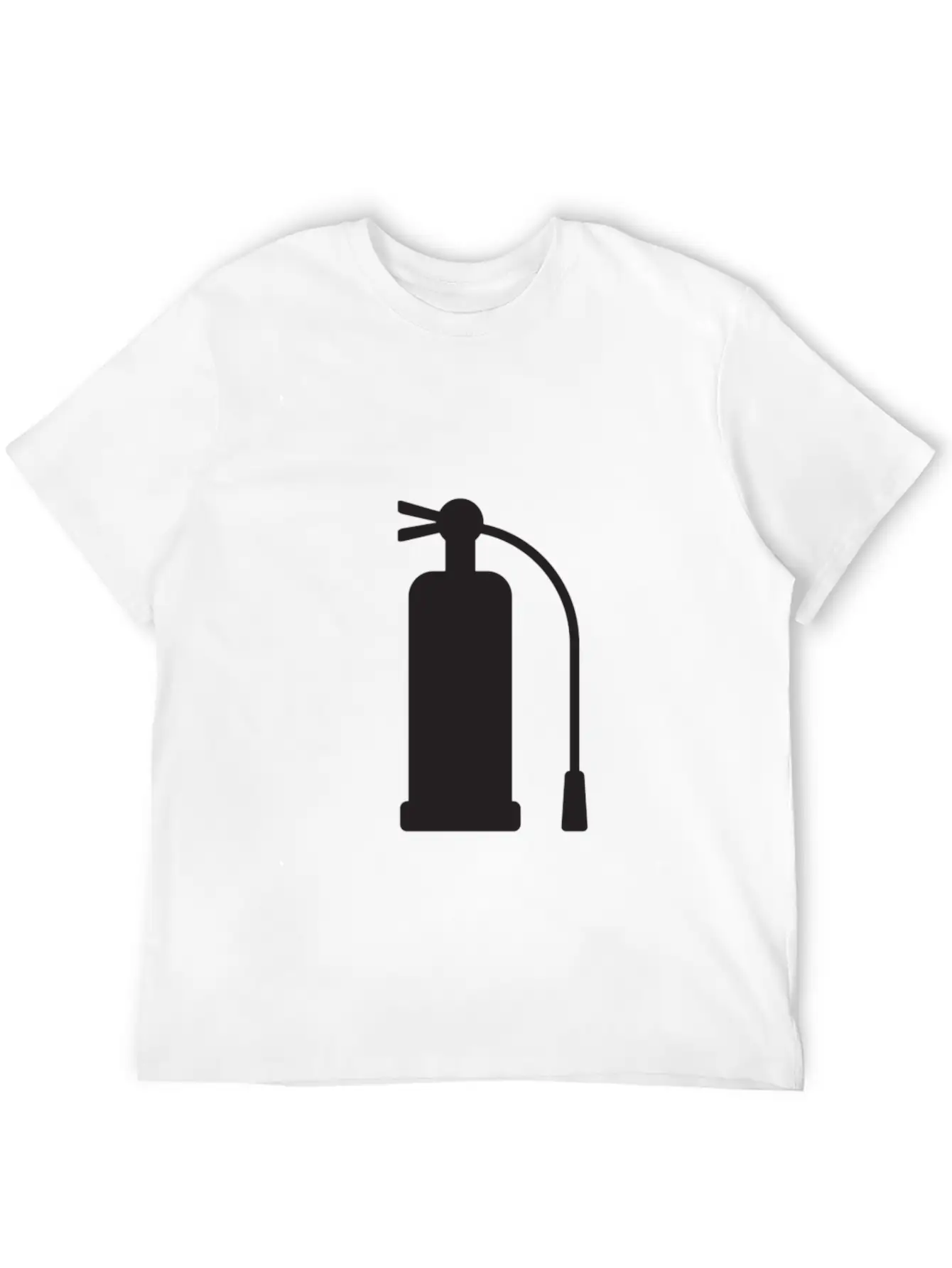 Fire Extinguisher Unisex Casual T-Shirt – Clean Design For Daily Comfort