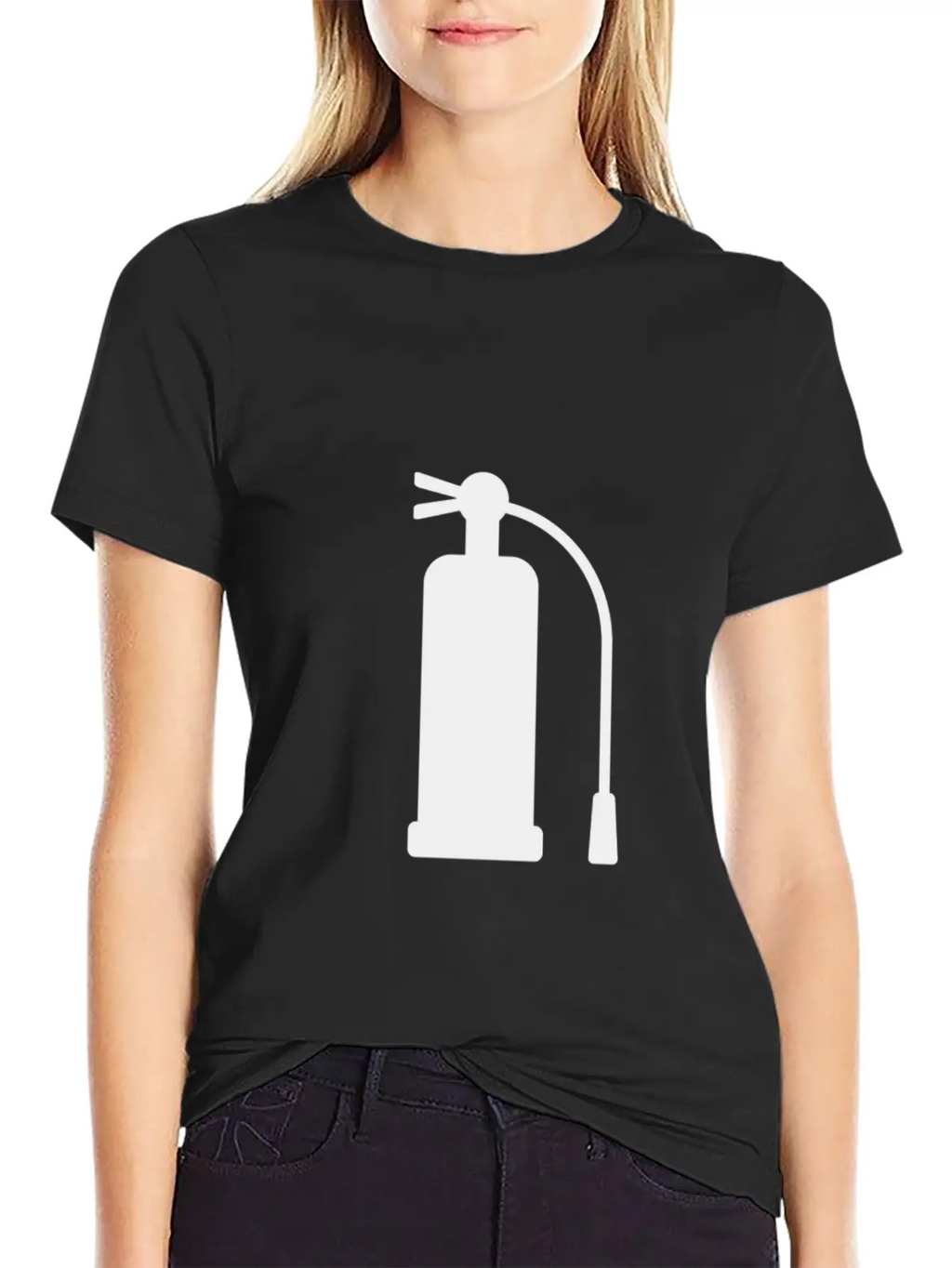 Fire Extinguisher Unisex Casual T-Shirt – Clean Design For Daily Comfort