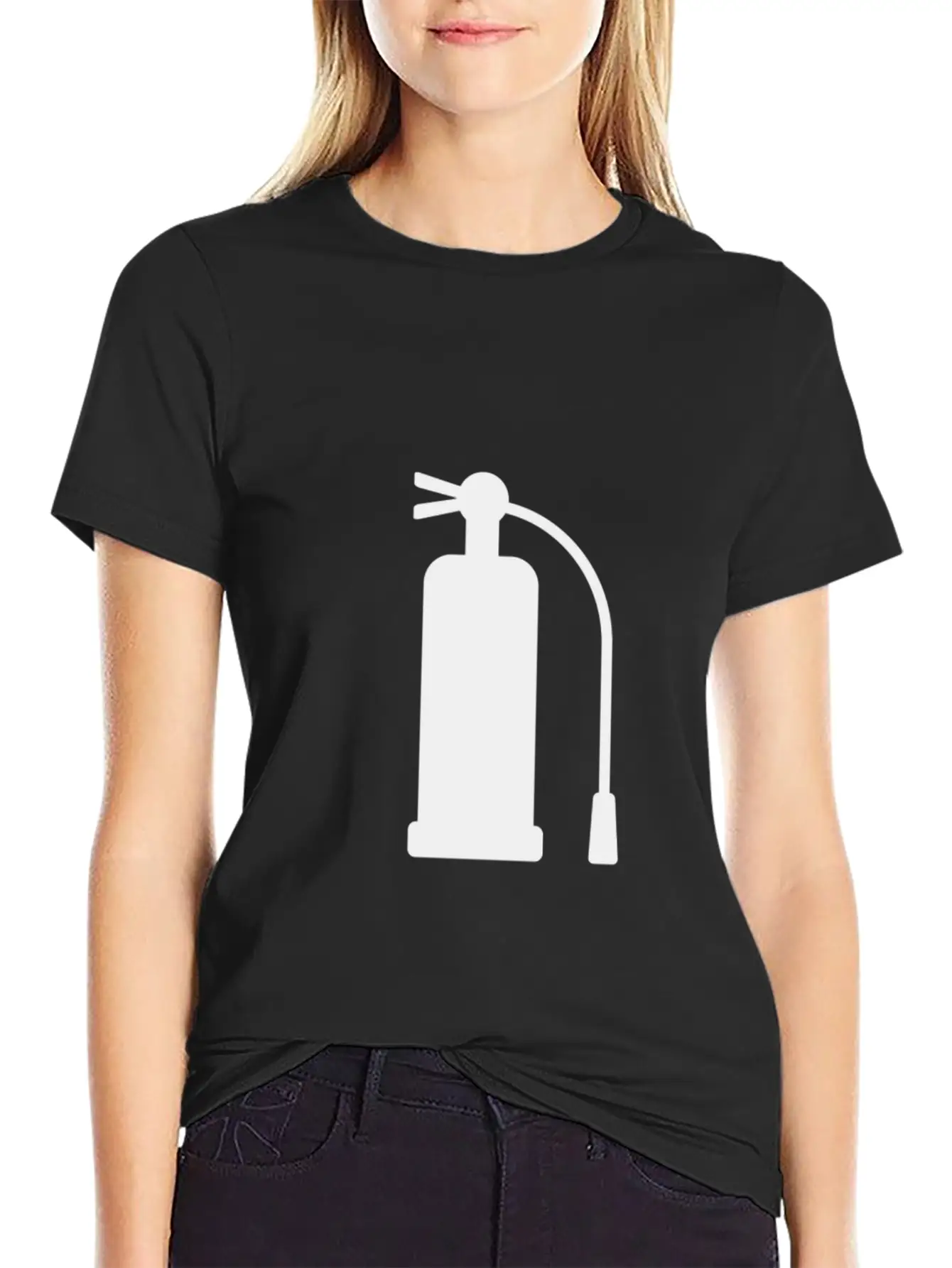 Fire Extinguisher Unisex Casual T-Shirt – Clean Design For Daily Comfort