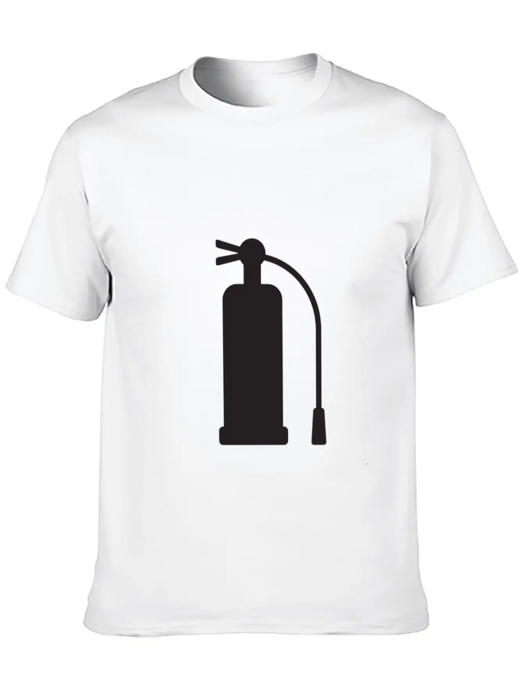 Fire Extinguisher Unisex Casual T-Shirt – Clean Design For Daily Comfort