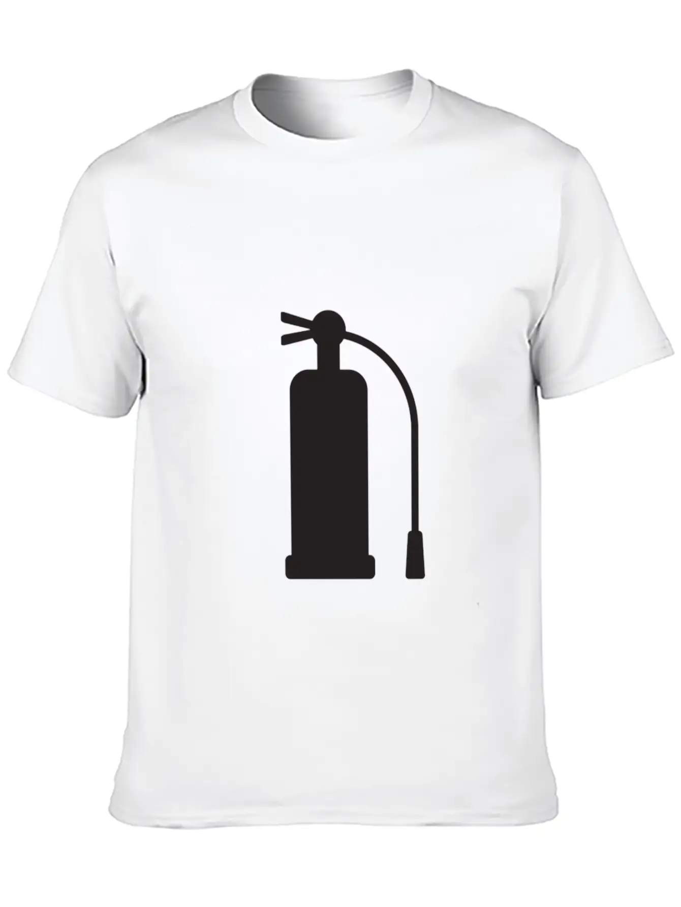 Fire Extinguisher Unisex Casual T-Shirt – Clean Design For Daily Comfort