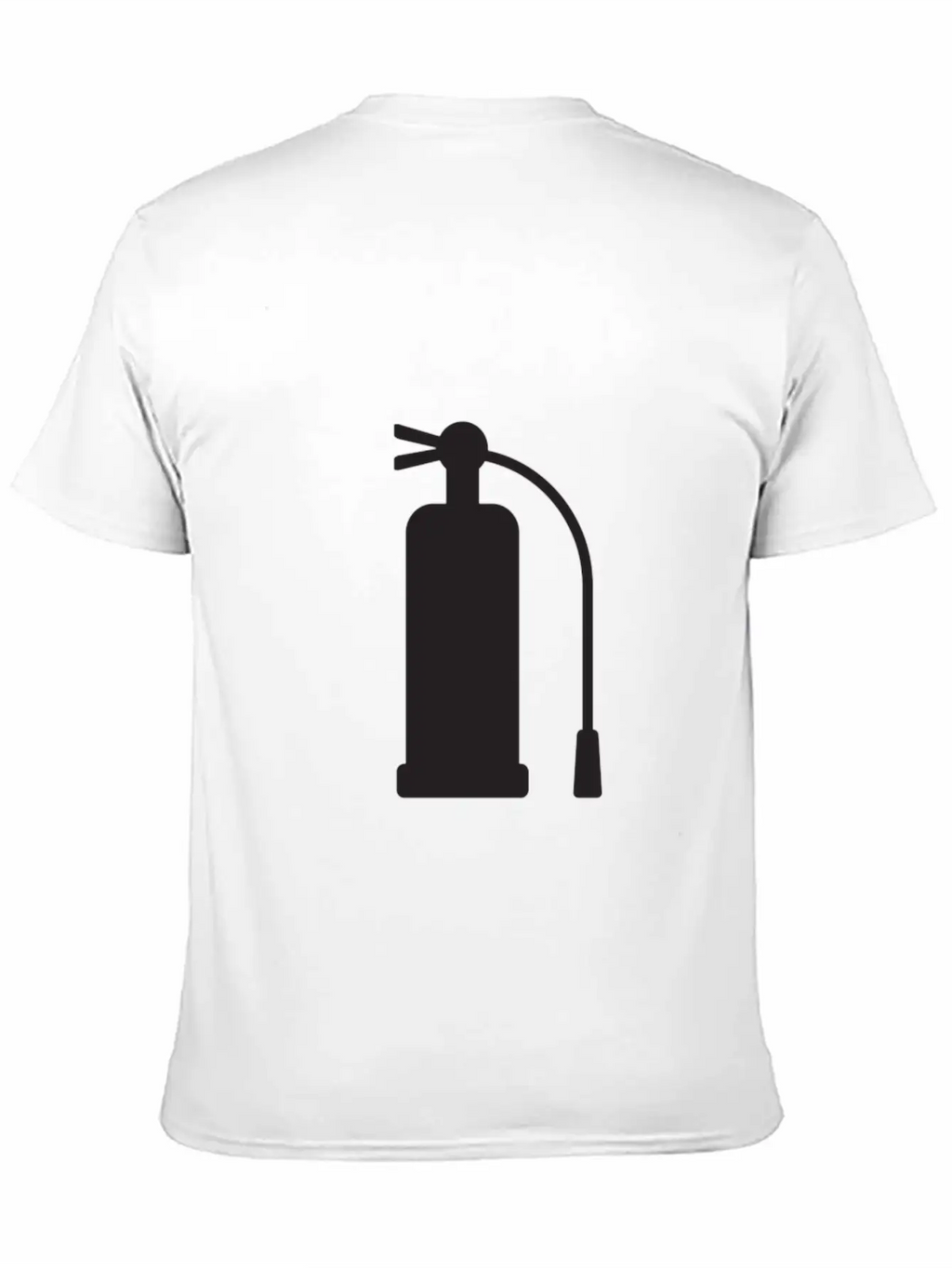 Fire Extinguisher Unisex Casual T-Shirt – Clean Design For Daily Comfort