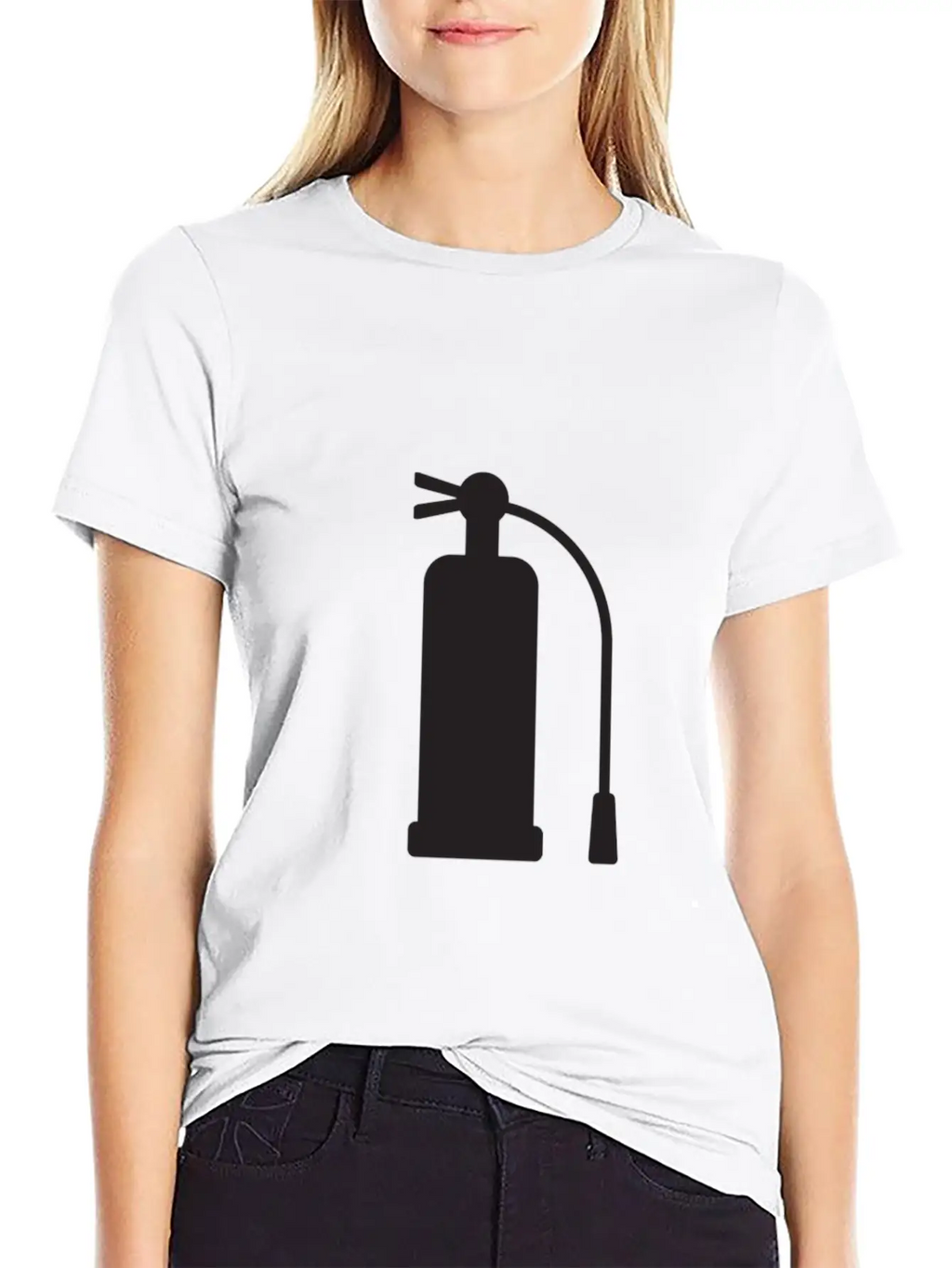 Fire Extinguisher Unisex Casual T-Shirt – Clean Design For Daily Comfort