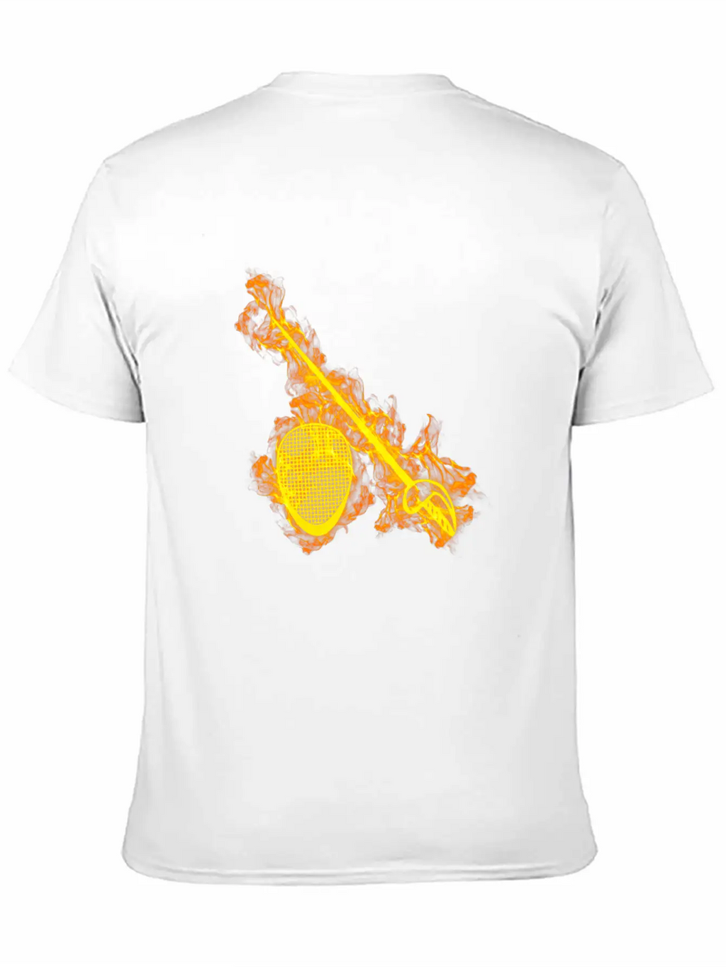 Fire Fencing Flames Sword Fencer Classic Fit Graphic Tee For Daily Comfort – Unisex Cotton Shirt