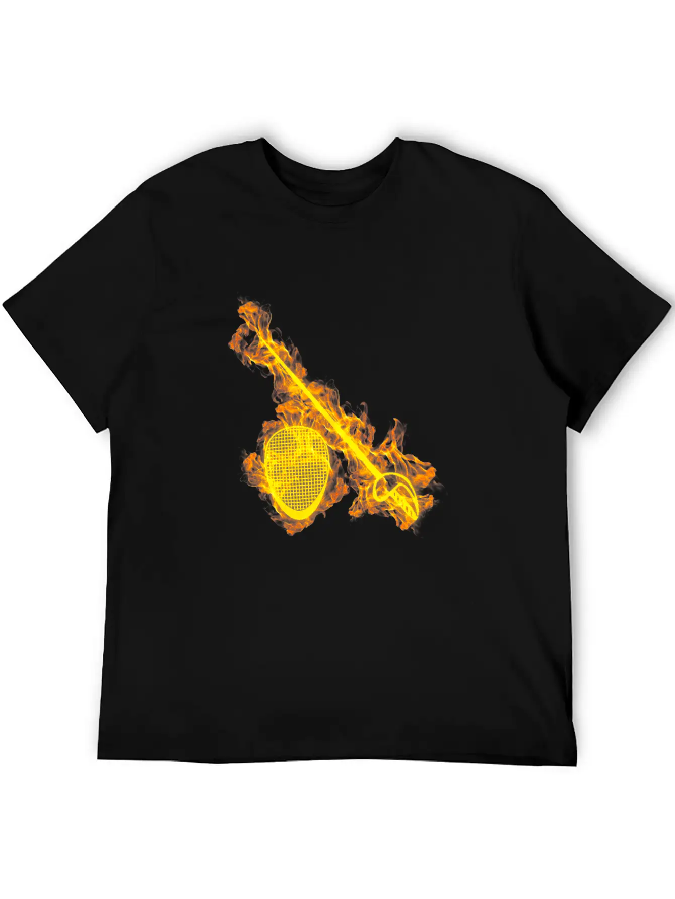 Fire Fencing Flames Sword Fencer Classic Fit Graphic Tee For Daily Comfort – Unisex Cotton Shirt