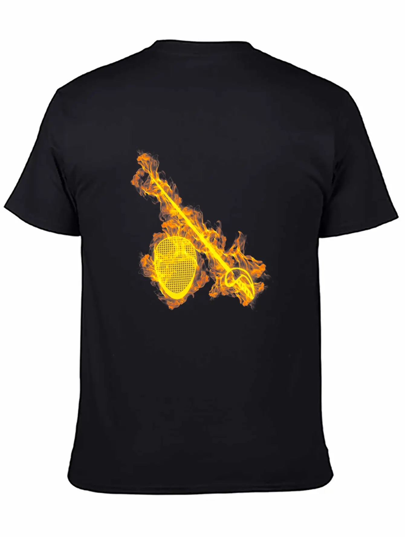 Fire Fencing Flames Sword Fencer Classic Fit Graphic Tee For Daily Comfort – Unisex Cotton Shirt