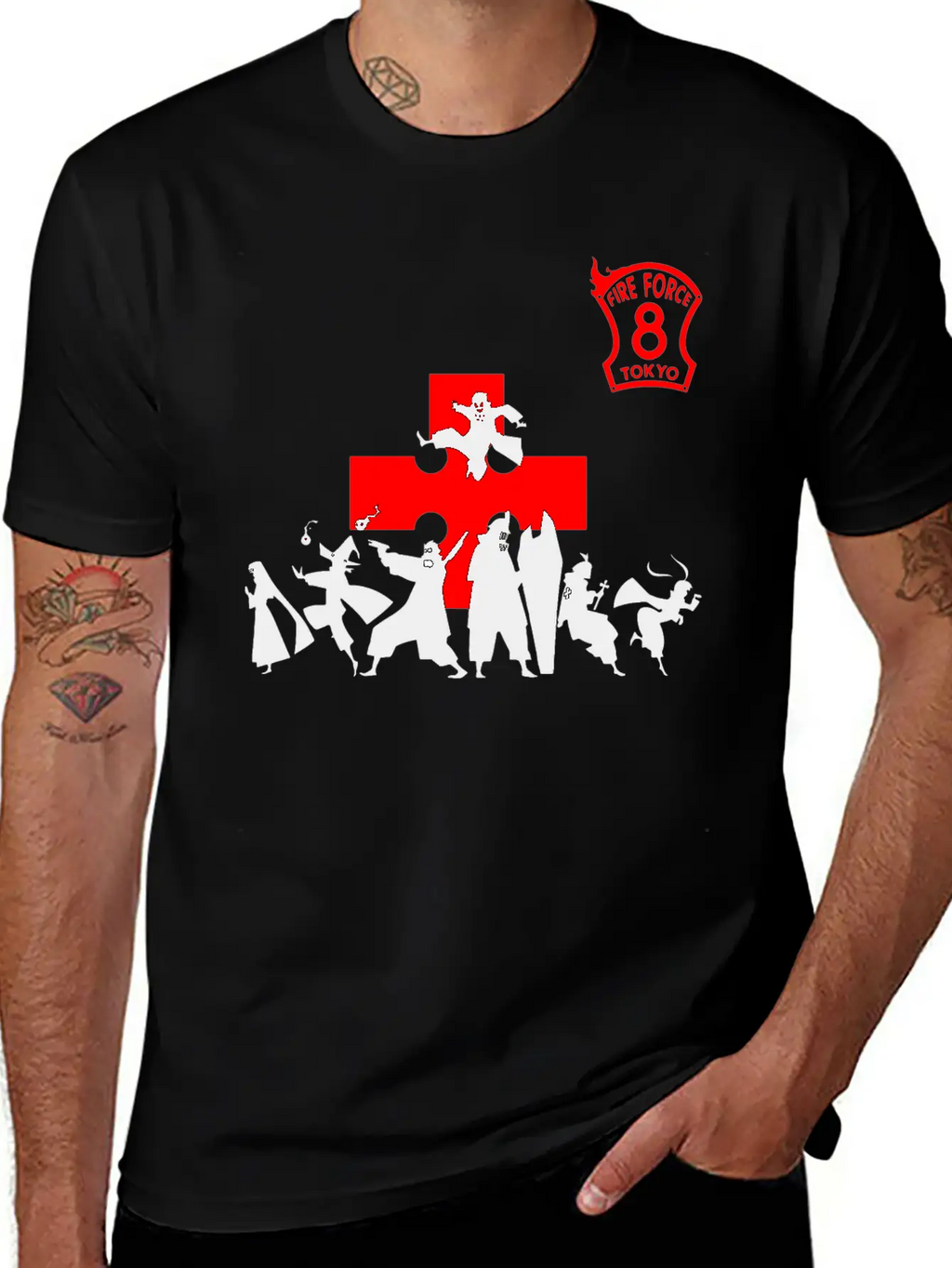 Fire Force Stylish Everyday T-Shirt – Unisex Basic Cotton Tee