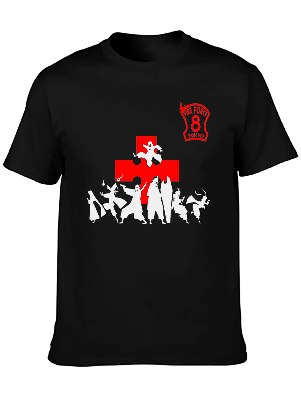 Fire Force Stylish Everyday T-Shirt – Unisex Basic Cotton Tee