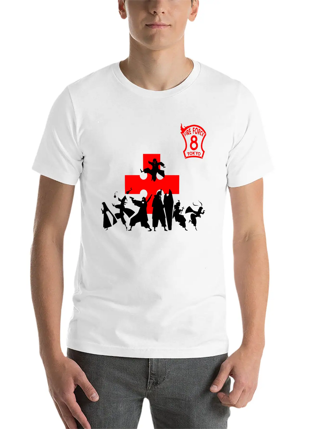 Fire Force Stylish Everyday T-Shirt – Unisex Basic Cotton Tee