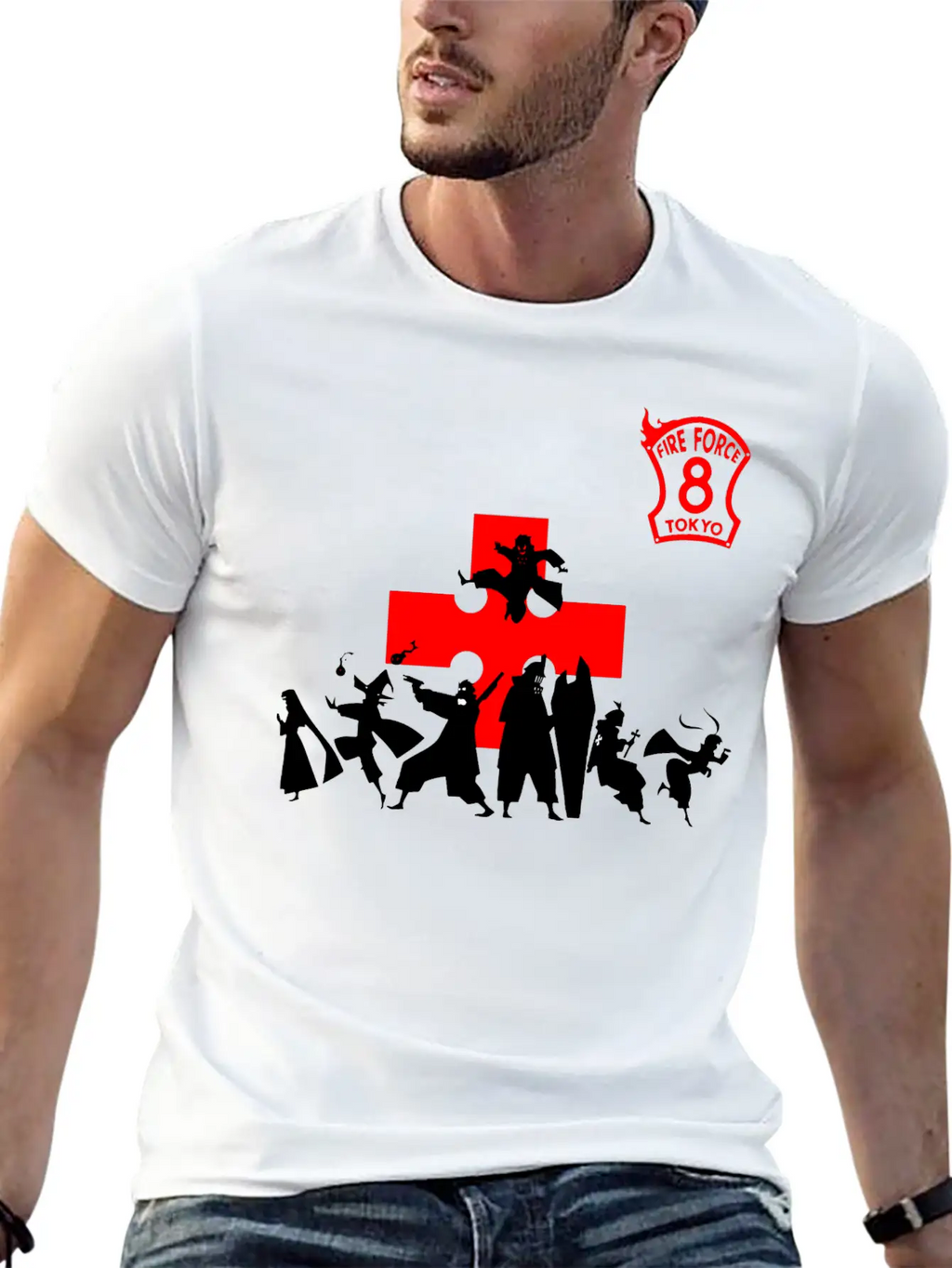 Fire Force Stylish Everyday T-Shirt – Unisex Basic Cotton Tee