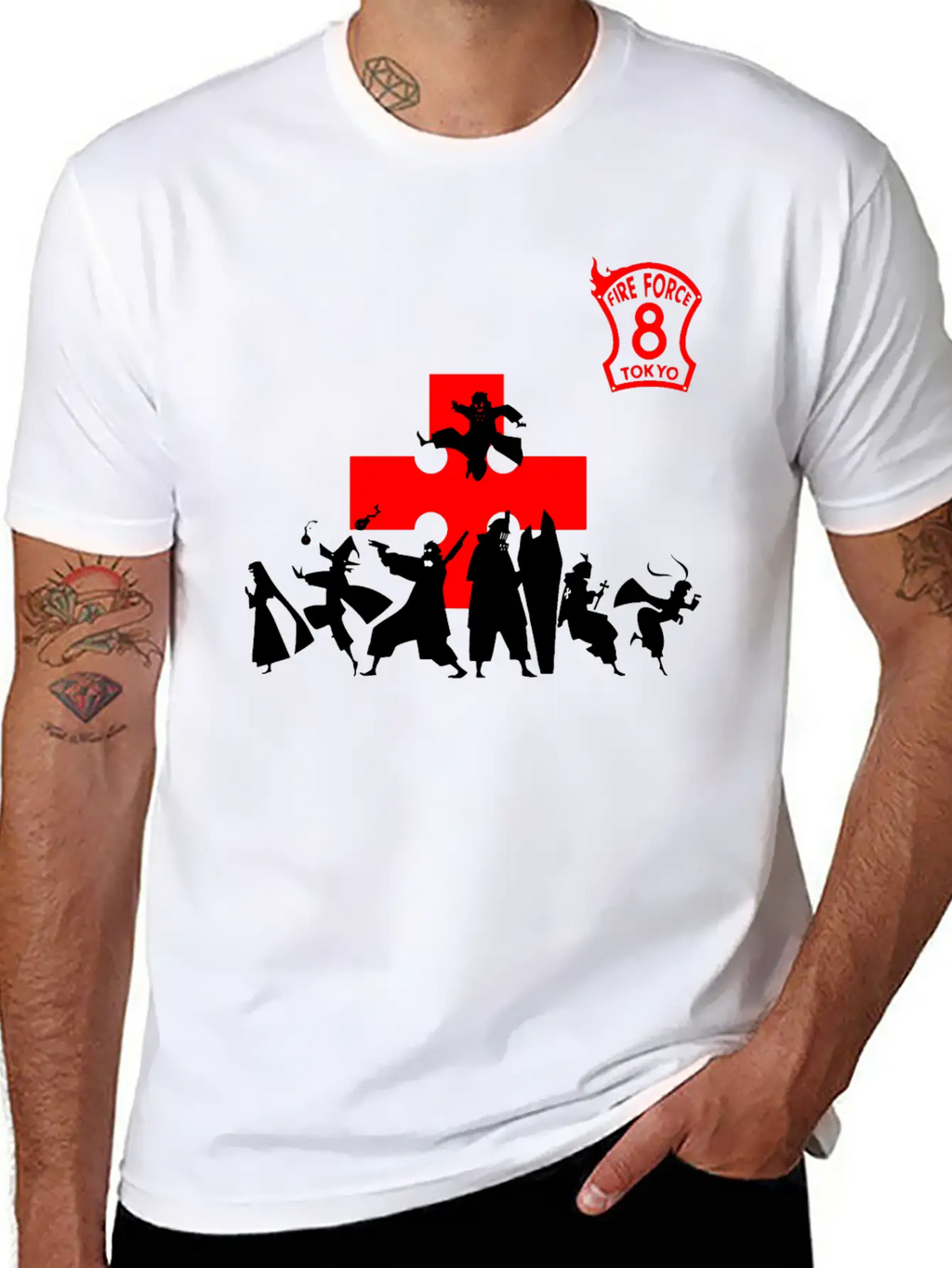 Fire Force Stylish Everyday T-Shirt – Unisex Basic Cotton Tee