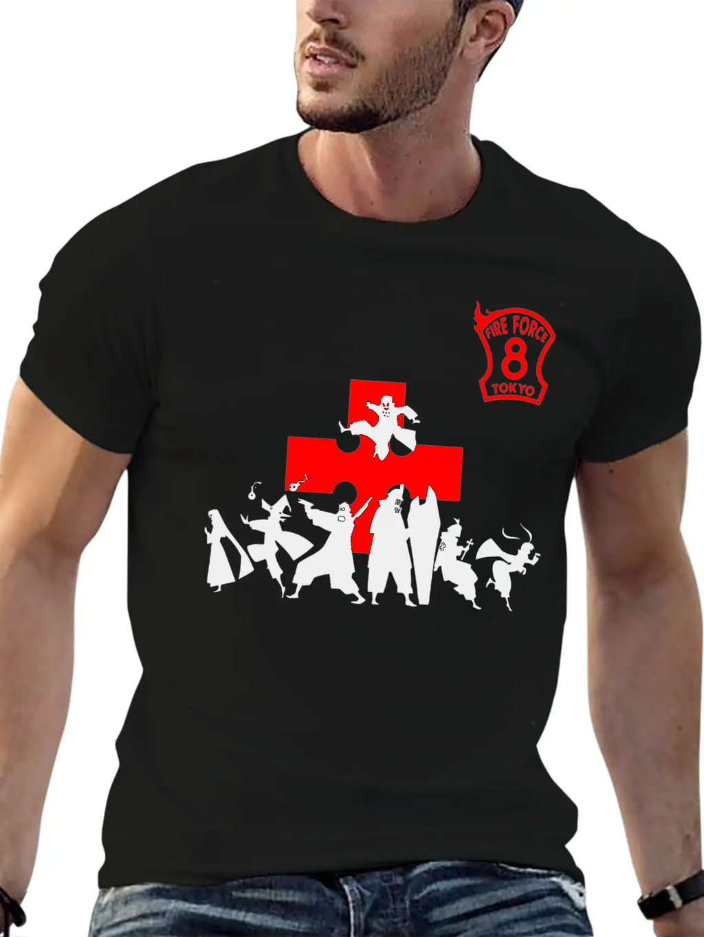 Fire Force Stylish Everyday T-Shirt – Unisex Basic Cotton Tee