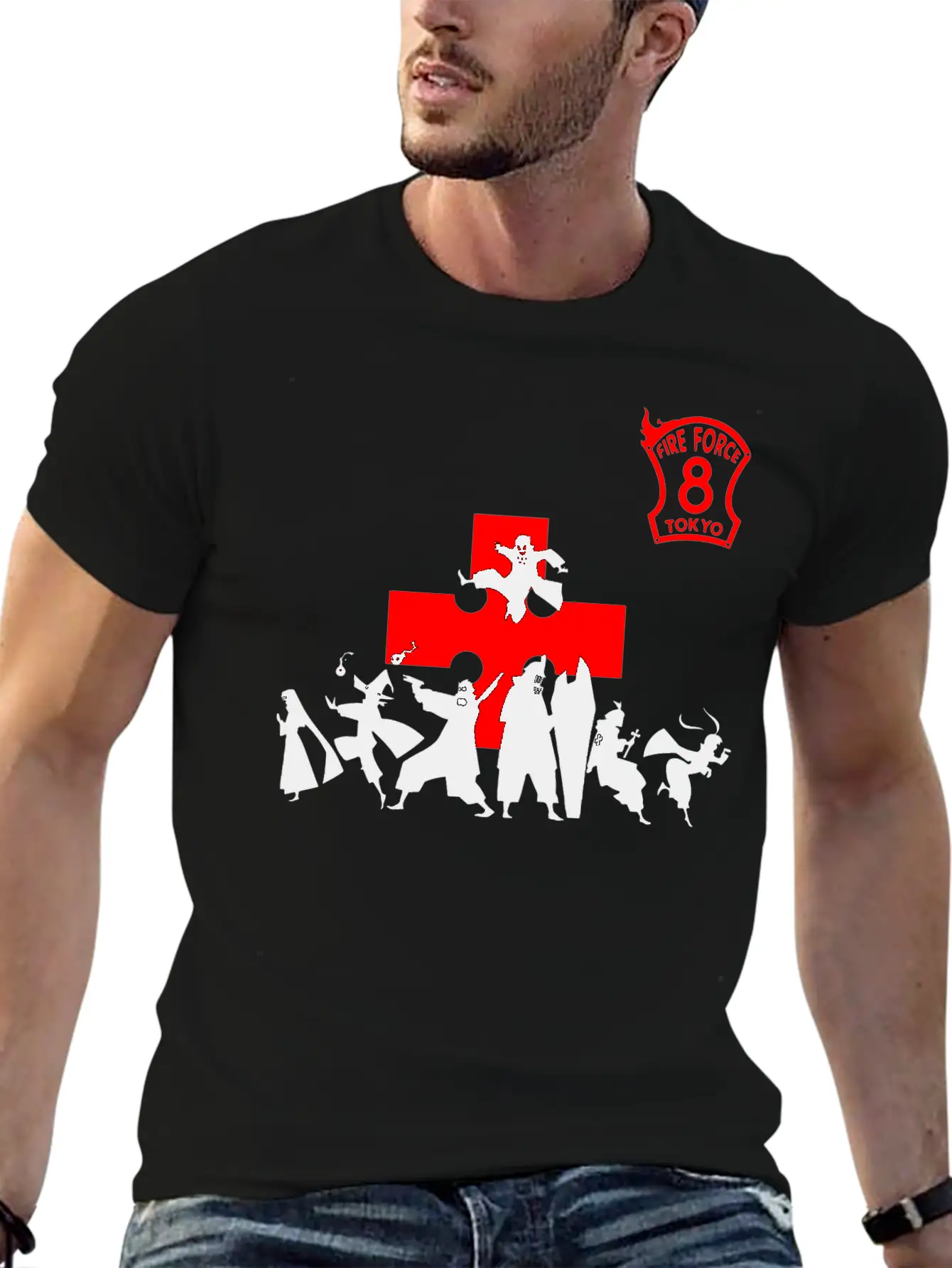 Fire Force Stylish Everyday T-Shirt – Unisex Basic Cotton Tee