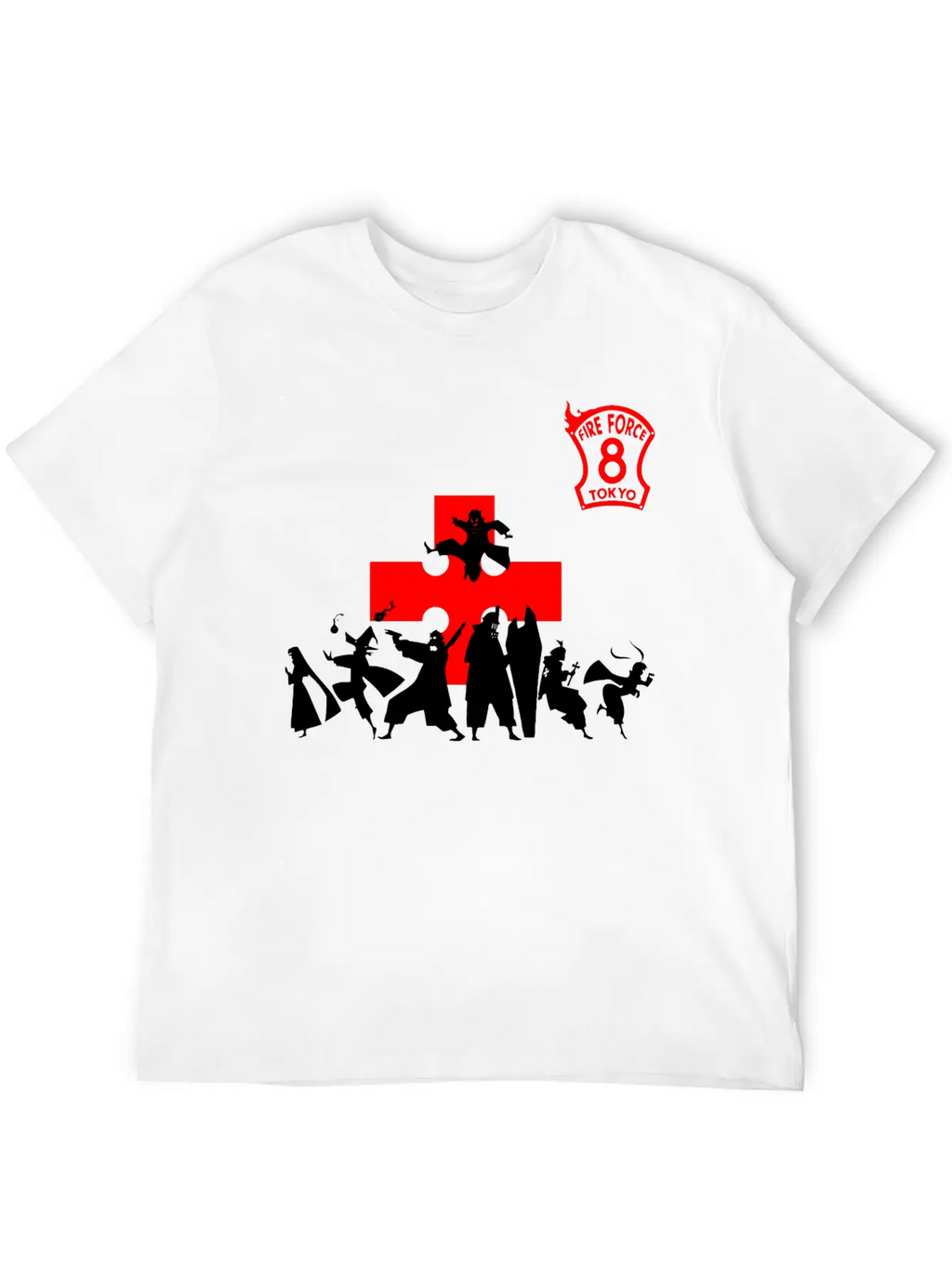 Fire Force Stylish Everyday T-Shirt – Unisex Basic Cotton Tee