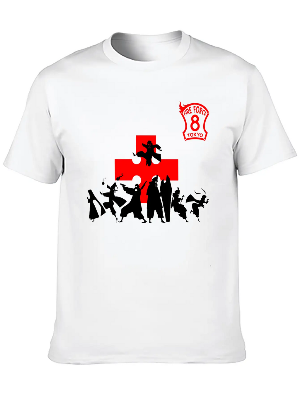 Fire Force Stylish Everyday T-Shirt – Unisex Basic Cotton Tee