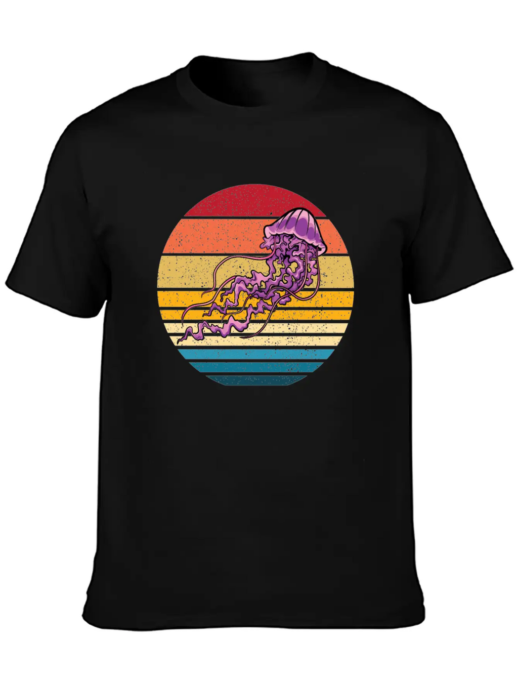 Fire Jellyfish Stylish Everyday T-Shirt – Unisex Basic Cotton Tee