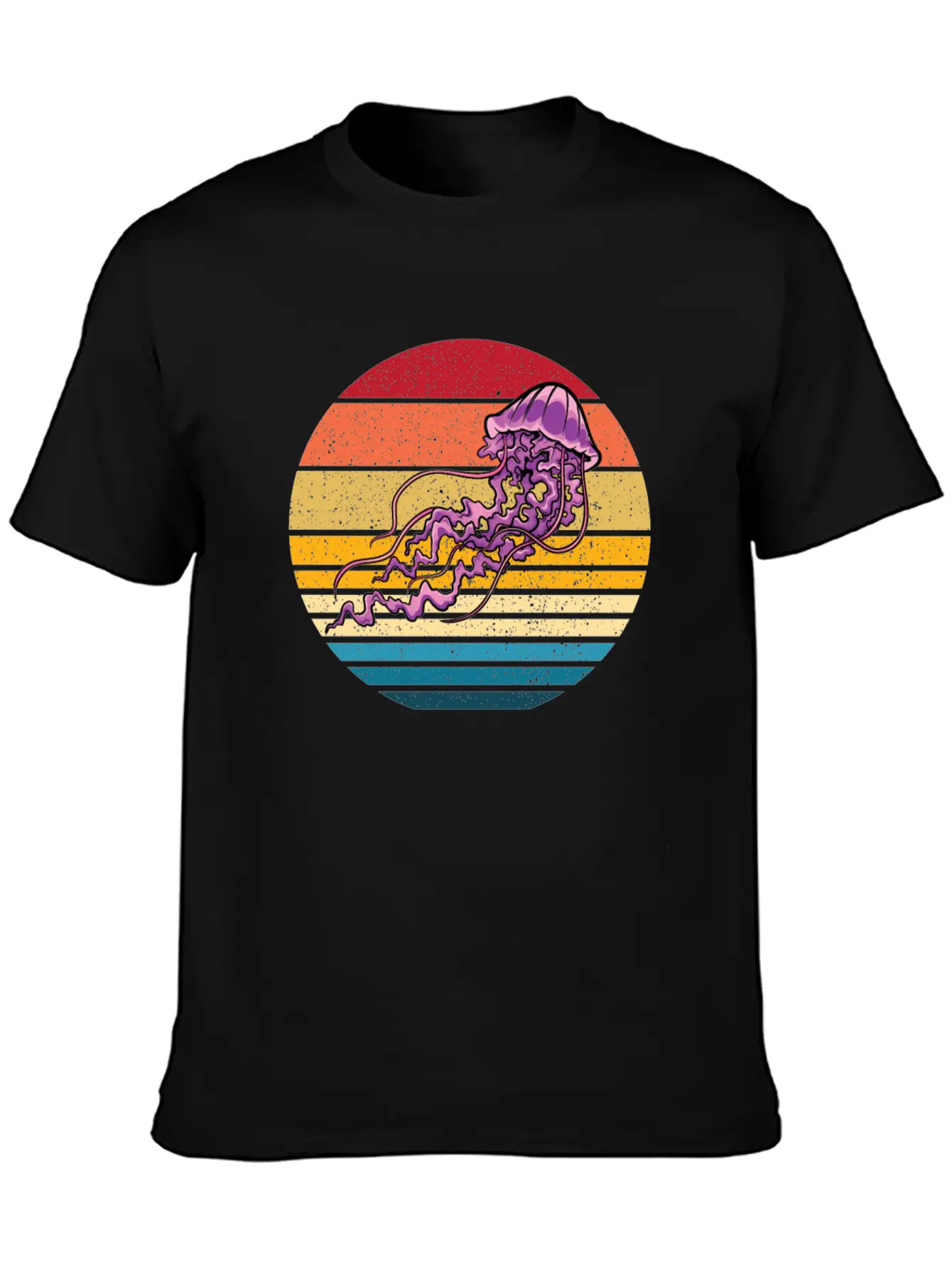 Fire Jellyfish Stylish Everyday T-Shirt – Unisex Basic Cotton Tee