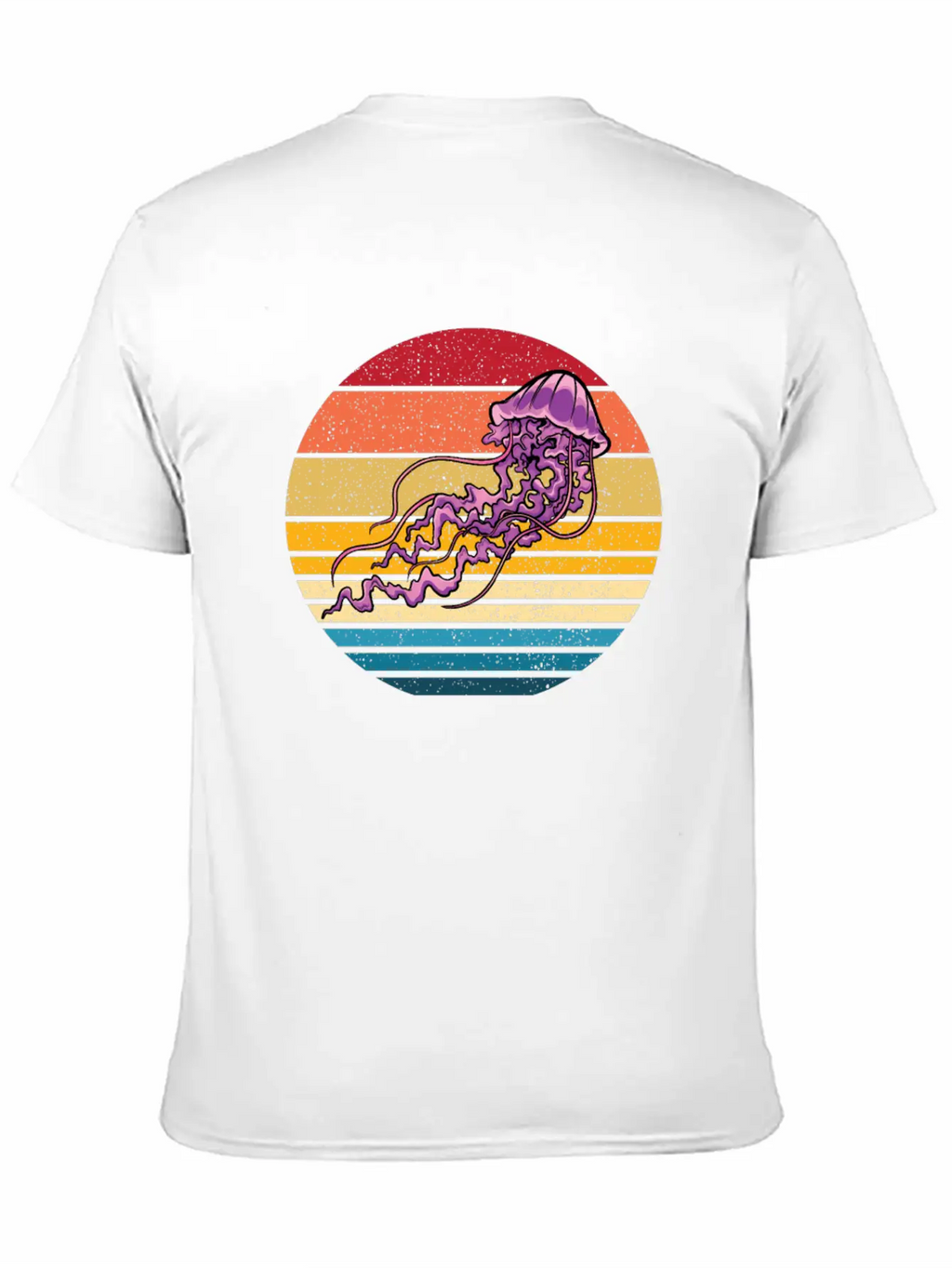 Fire Jellyfish Stylish Everyday T-Shirt – Unisex Basic Cotton Tee