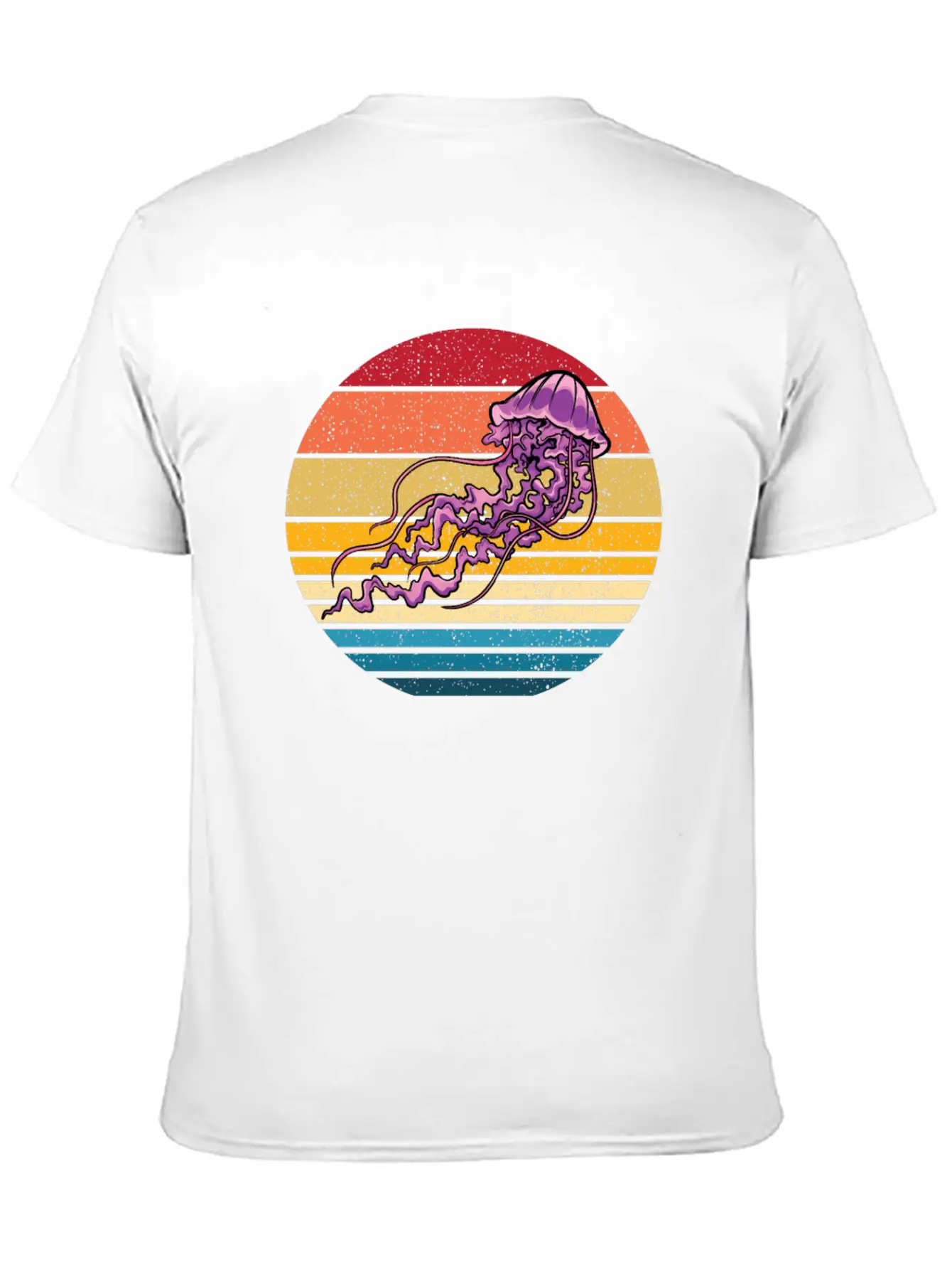 Fire Jellyfish Stylish Everyday T-Shirt – Unisex Basic Cotton Tee