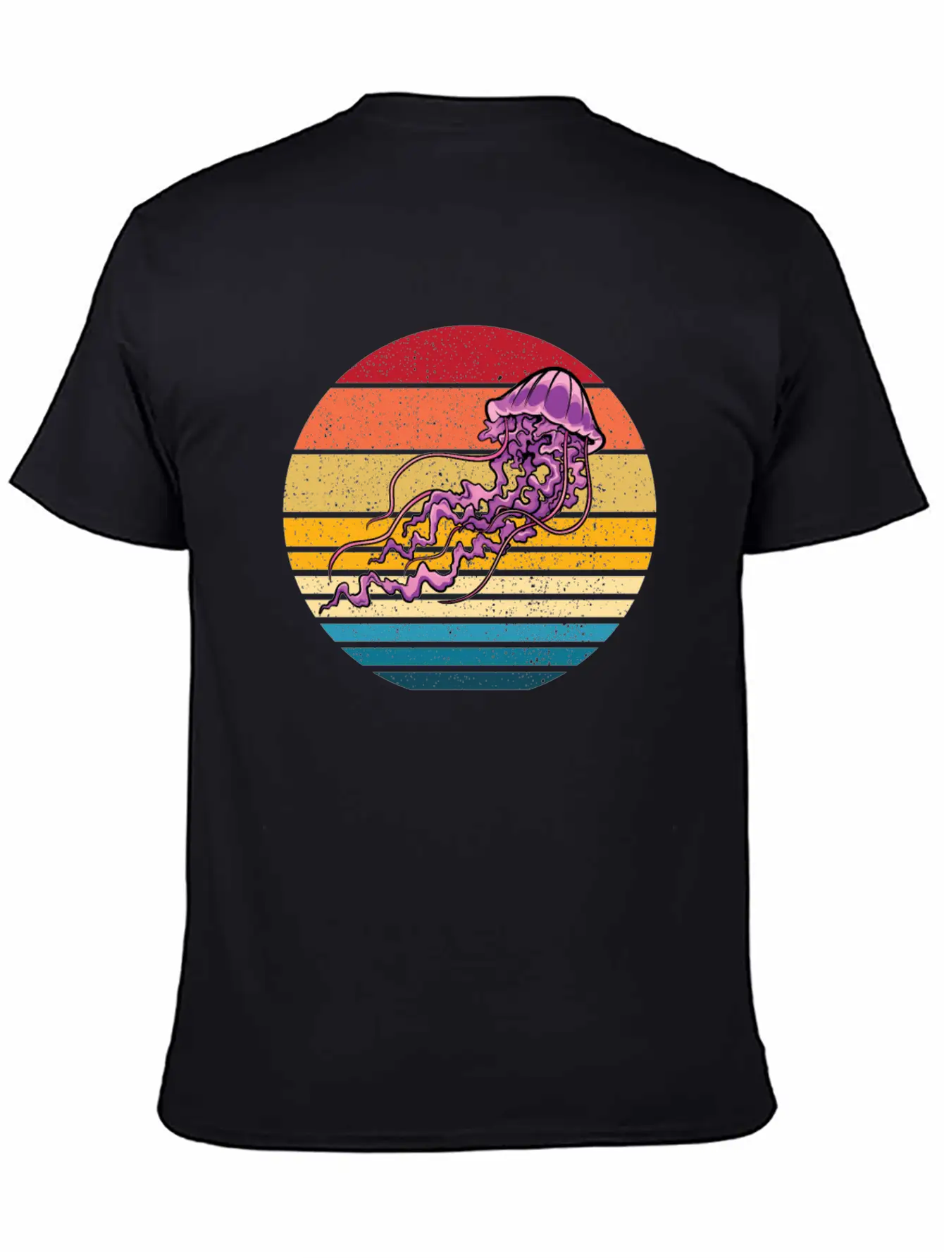 Fire Jellyfish Stylish Everyday T-Shirt – Unisex Basic Cotton Tee