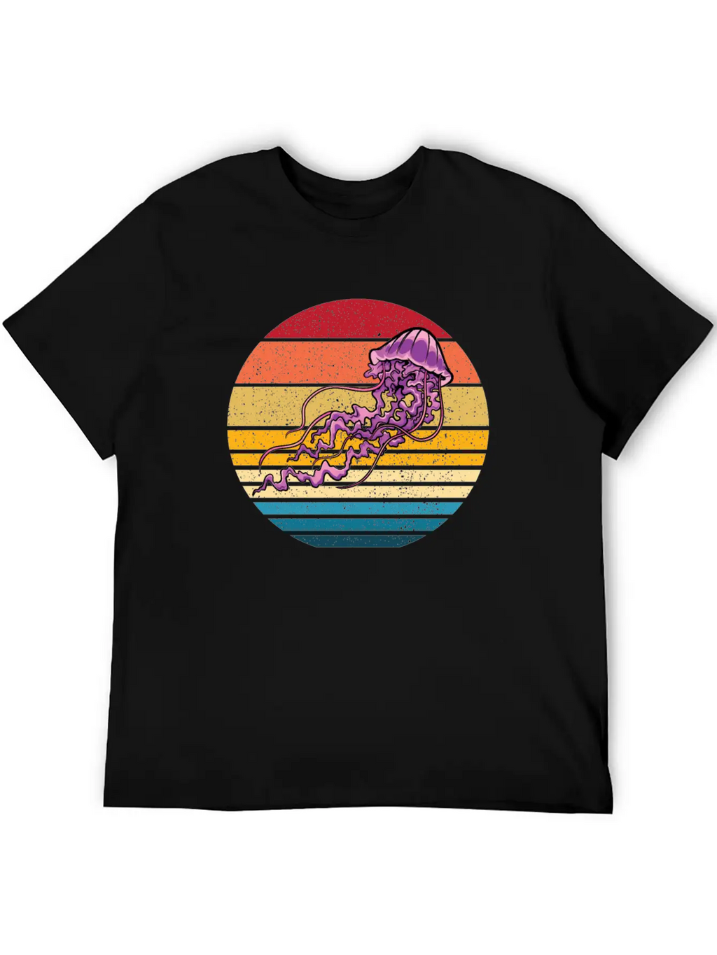 Fire Jellyfish Stylish Everyday T-Shirt – Unisex Basic Cotton Tee
