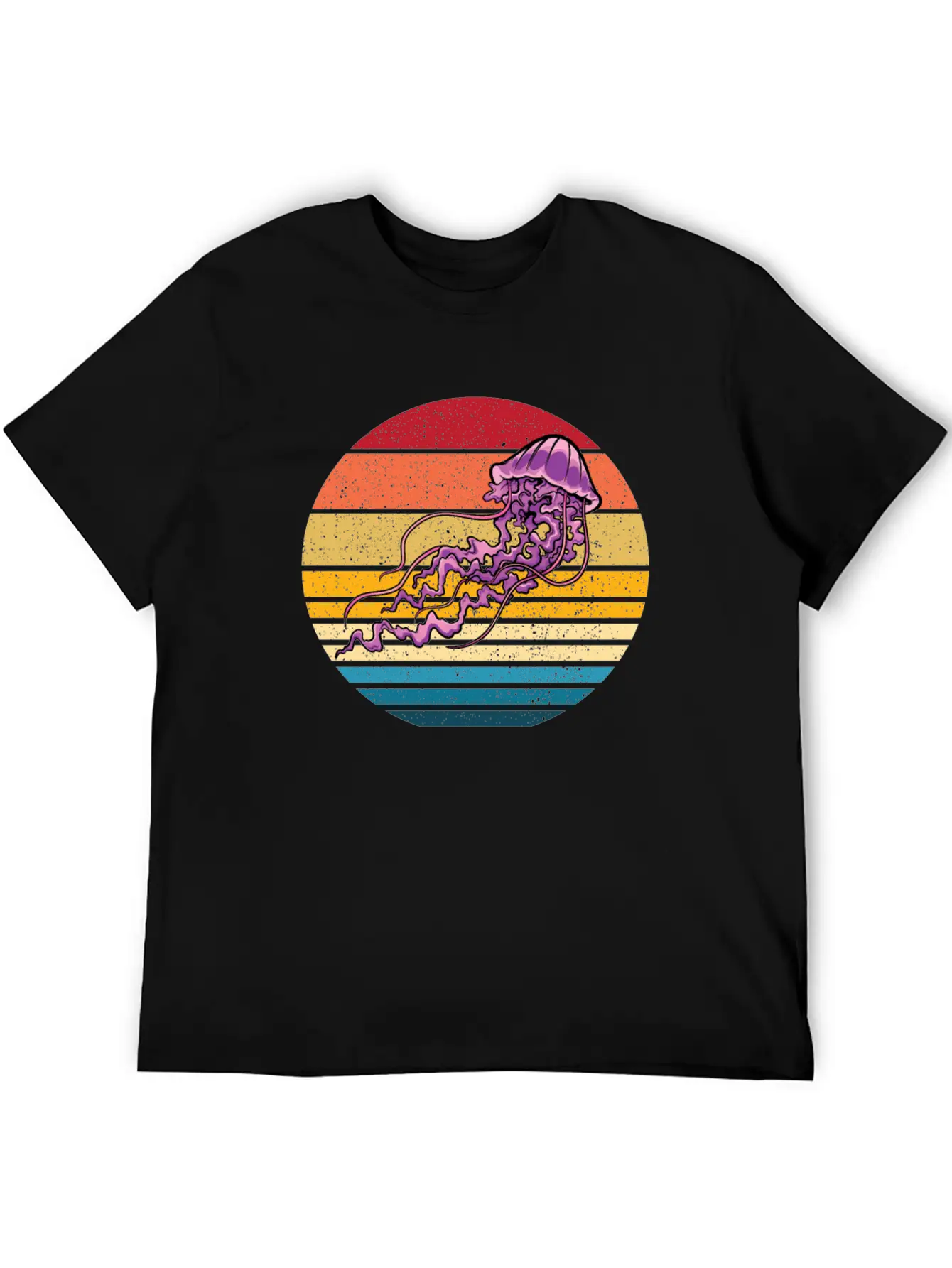 Fire Jellyfish Stylish Everyday T-Shirt – Unisex Basic Cotton Tee