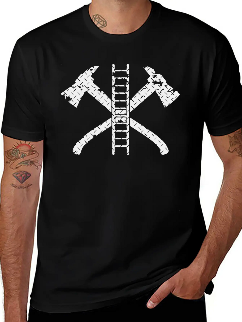 Fire Latter Unisex Casual T-Shirt – Clean Design For Daily Comfort
