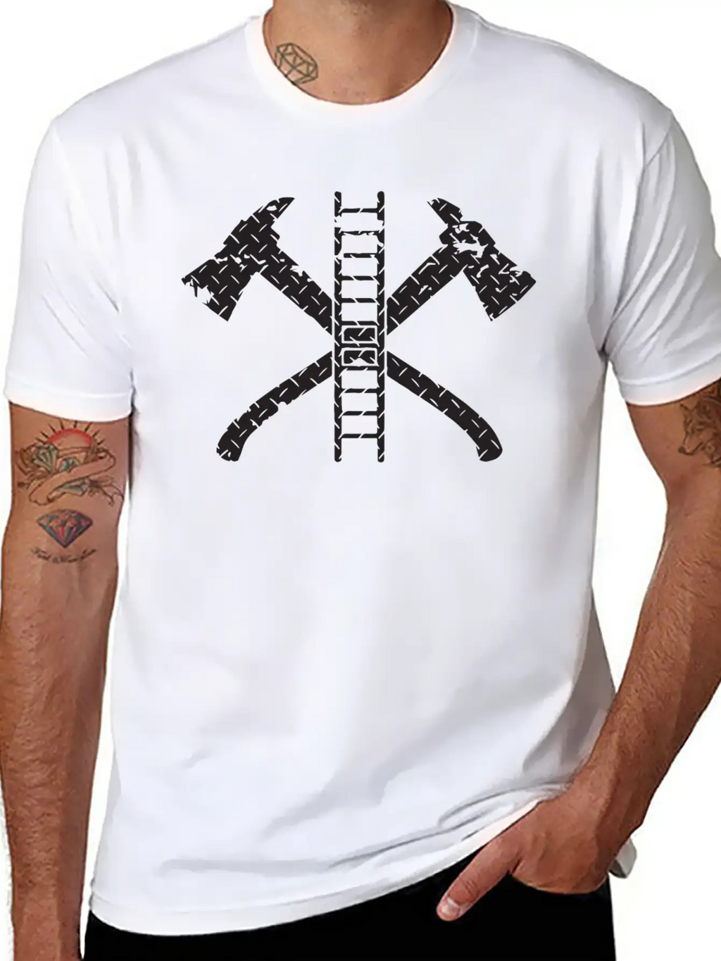 Fire Latter Unisex Casual T-Shirt – Clean Design For Daily Comfort