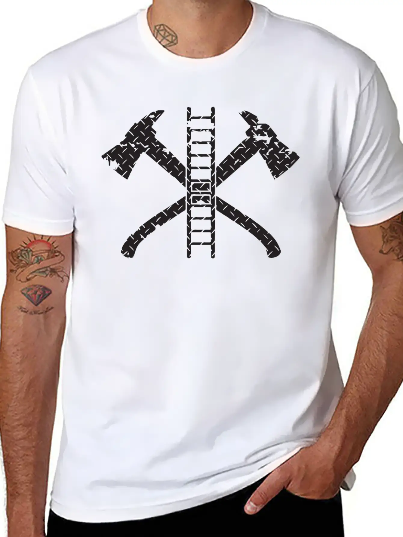 Fire Latter Unisex Casual T-Shirt – Clean Design For Daily Comfort