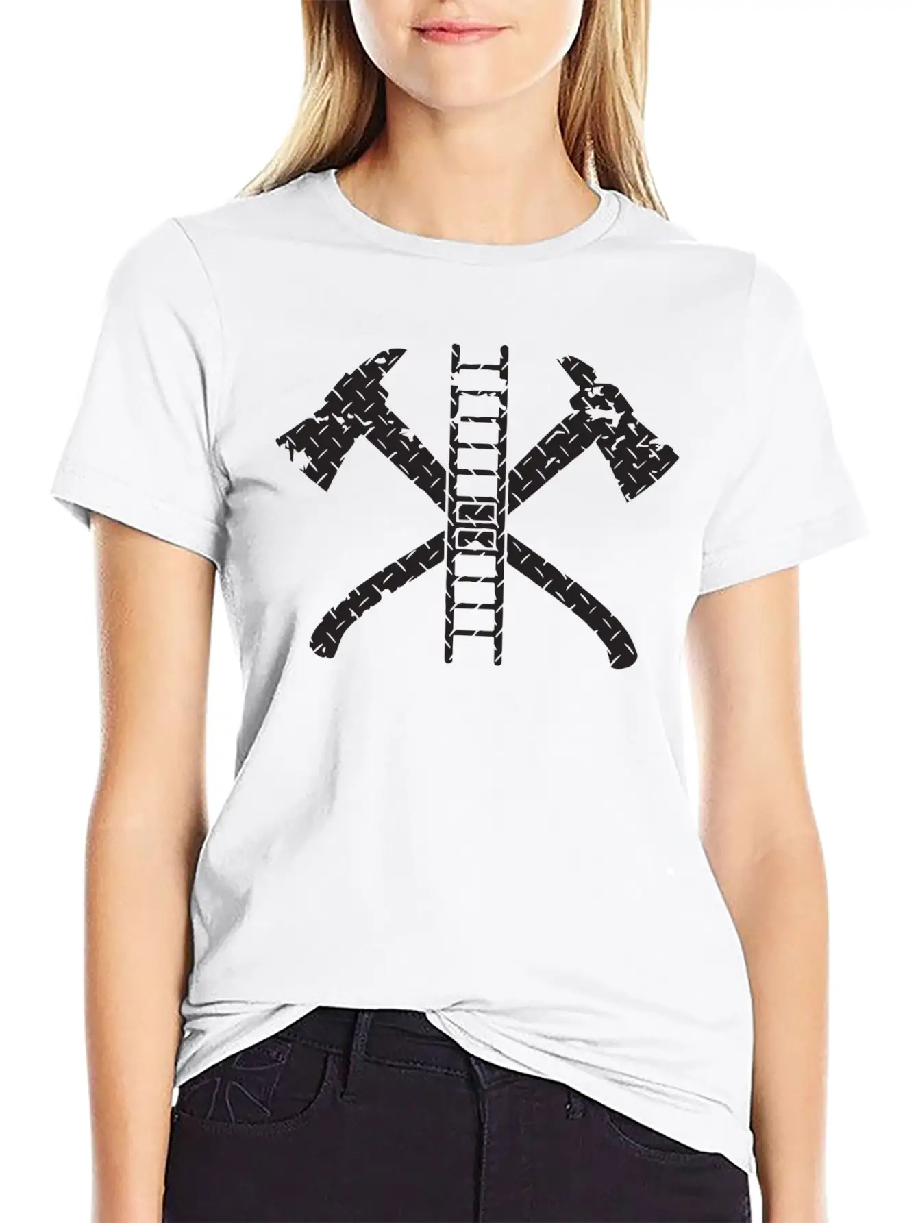 Fire Latter Unisex Casual T-Shirt – Clean Design For Daily Comfort