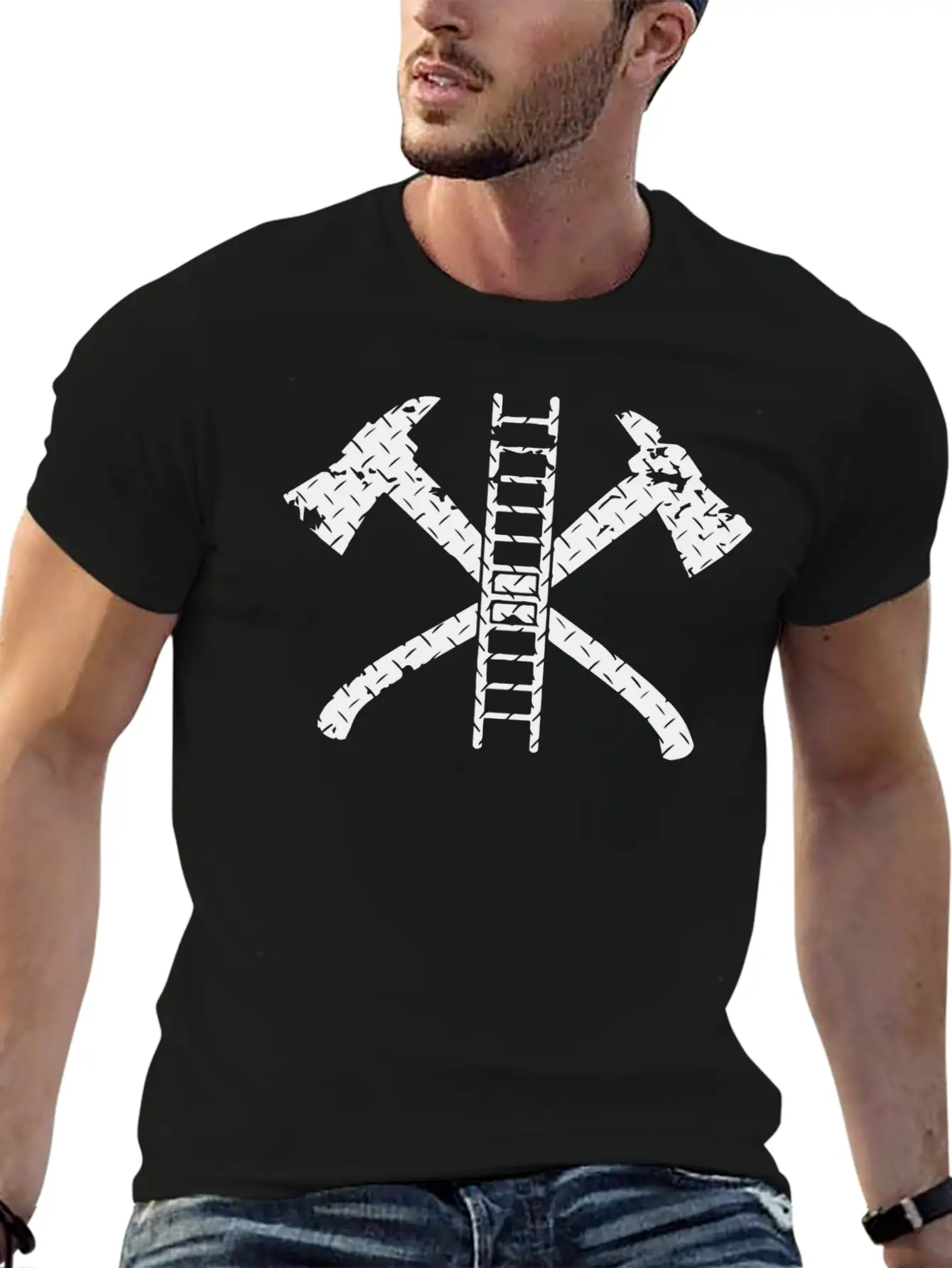 Fire Latter Unisex Casual T-Shirt – Clean Design For Daily Comfort