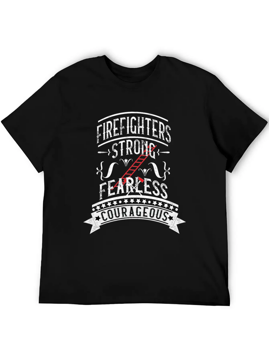 Firefighters Cool Courageous Fearless Unisex Casual T-Shirt – Clean Design For Daily Comfort