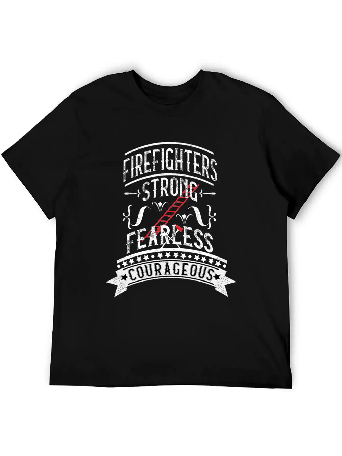 Firefighters Cool Courageous Fearless Unisex Casual T-Shirt – Clean Design For Daily Comfort