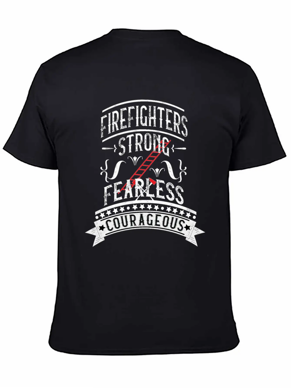 Firefighters Cool Courageous Fearless Unisex Casual T-Shirt – Clean Design For Daily Comfort