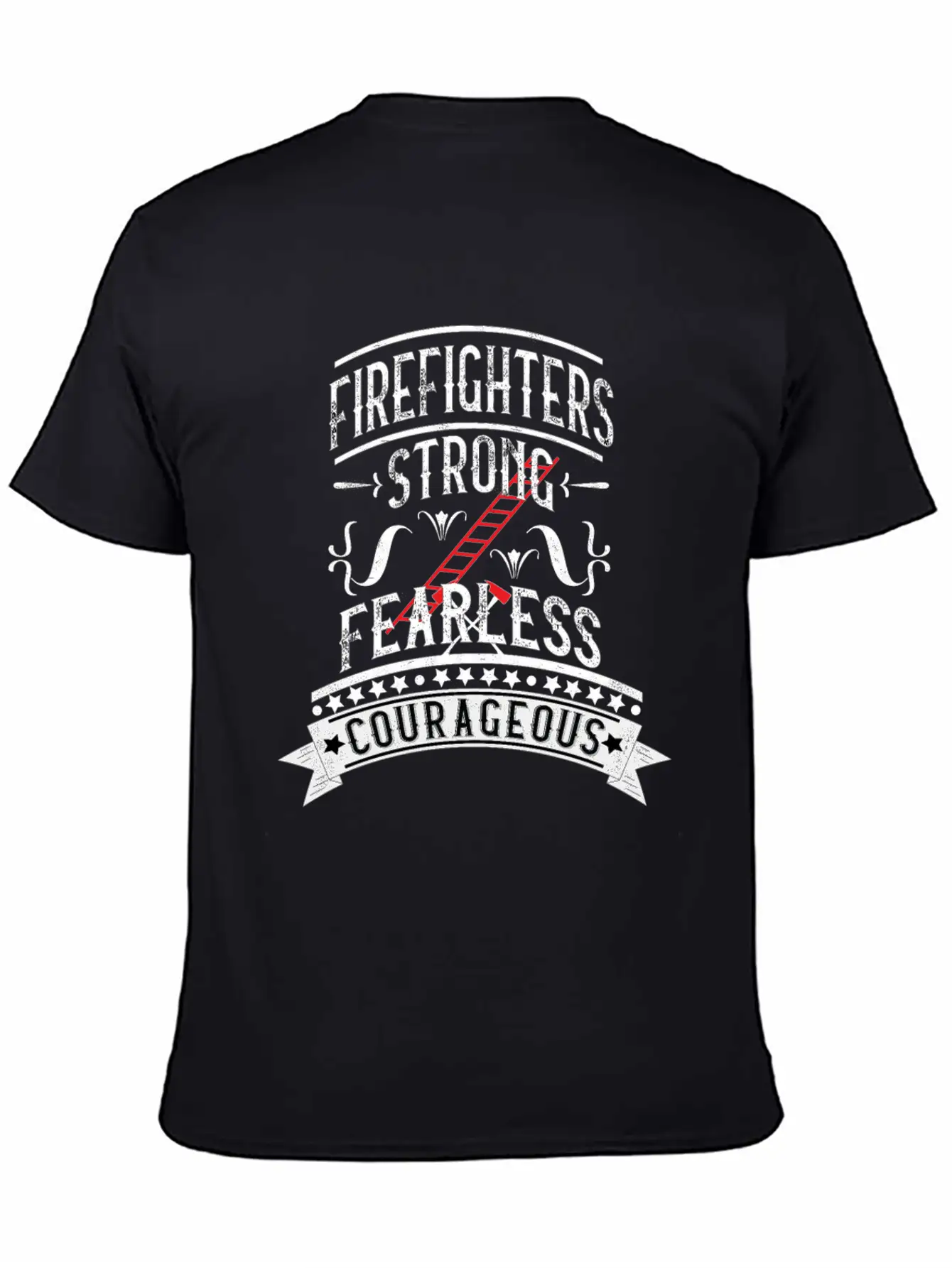 Firefighters Cool Courageous Fearless Unisex Casual T-Shirt – Clean Design For Daily Comfort