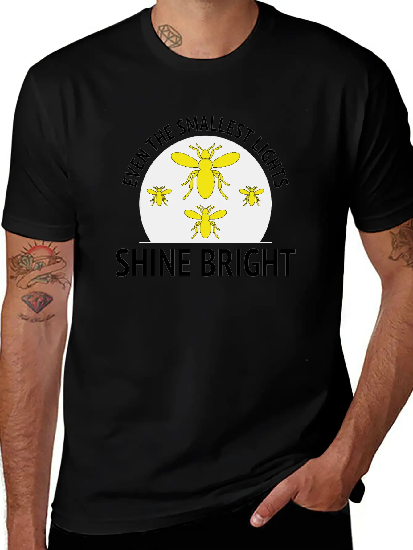 Fireflies Firefly Lightning Bug Insect Collector Unisex Casual T-Shirt – Clean Design For Daily Comfort