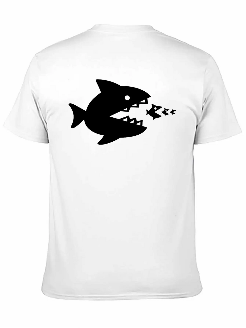Fish Eats Fish Eats Fish Breathable Soft Cotton T-Shirt – Timeless Casual Look
