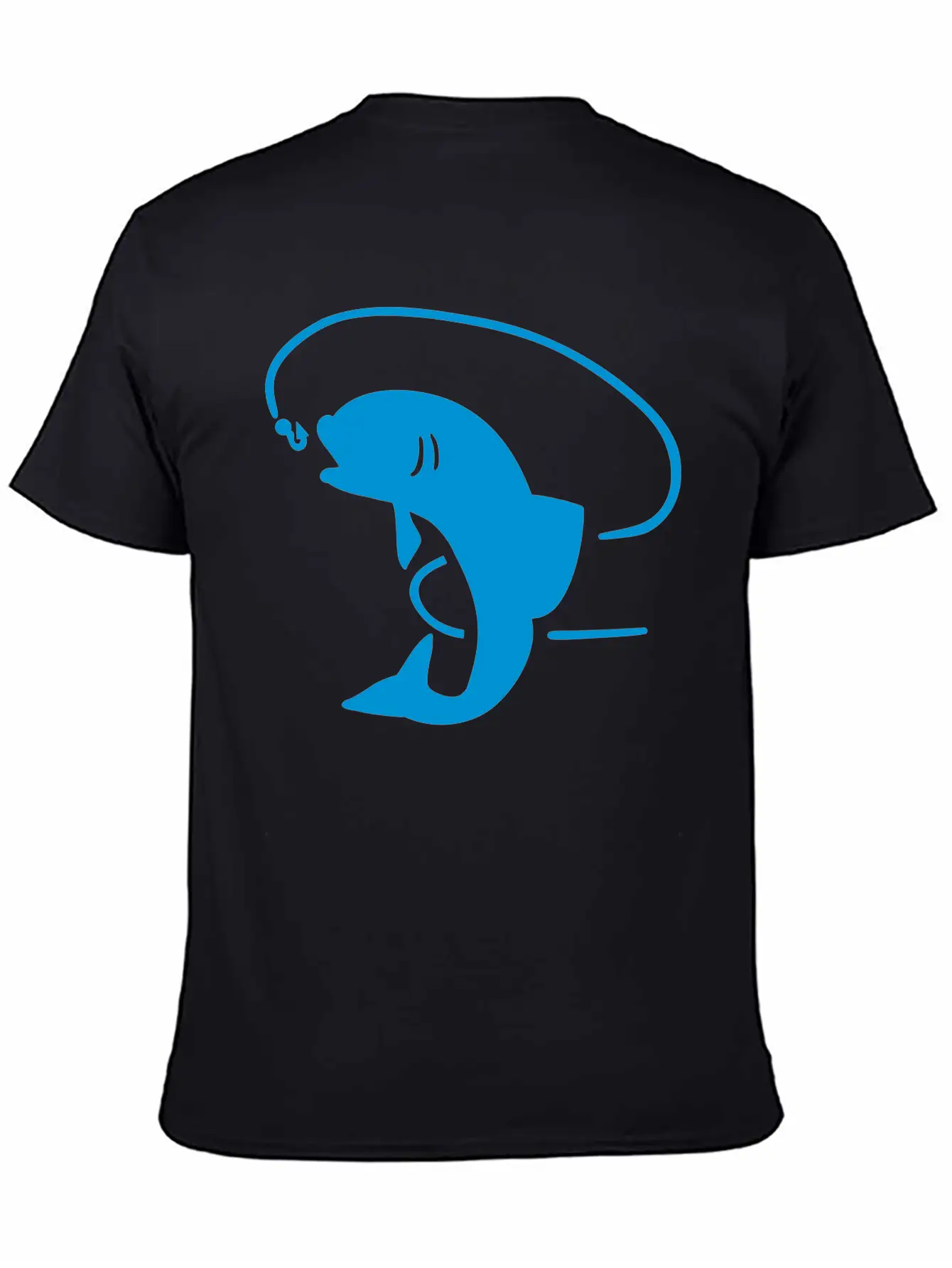 Fish Fishing Unisex Short Sleeve Soft Cotton T-Shirt – Casual Everyday Wear