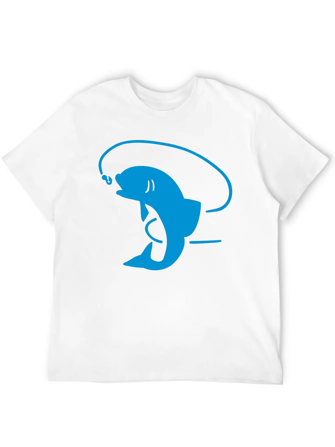 Fish Fishing Unisex Short Sleeve Soft Cotton T-Shirt – Casual Everyday Wear