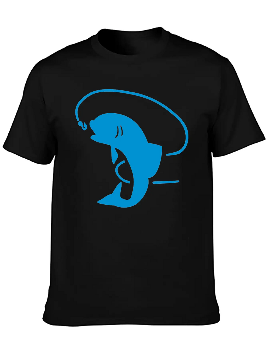 Fish Fishing Unisex Short Sleeve Soft Cotton T-Shirt – Casual Everyday Wear