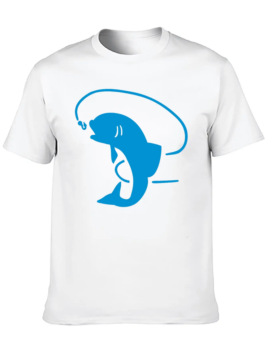 Fish Fishing Unisex Short Sleeve Soft Cotton T-Shirt – Casual Everyday Wear