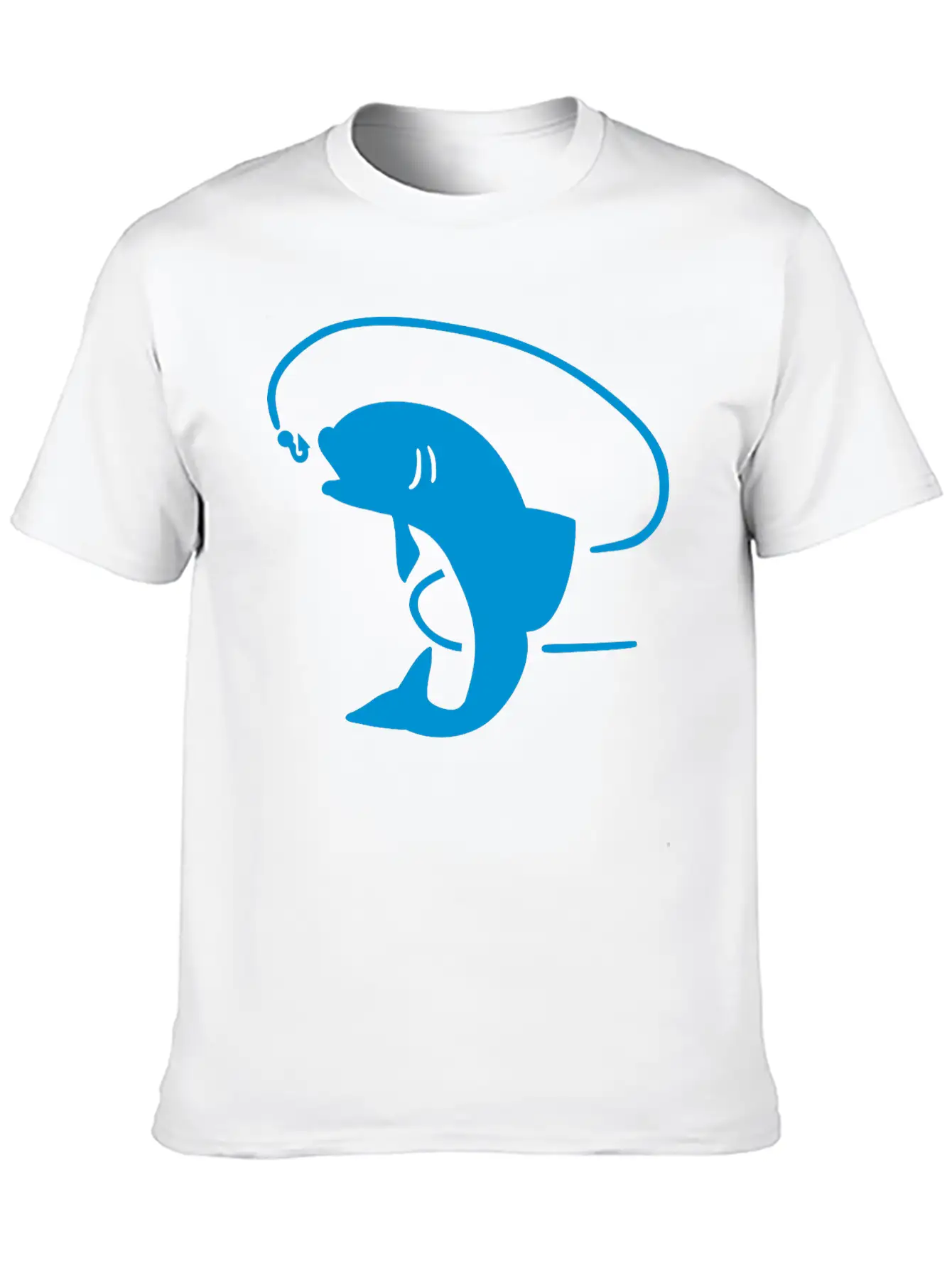 Fish Fishing Unisex Short Sleeve Soft Cotton T-Shirt – Casual Everyday Wear