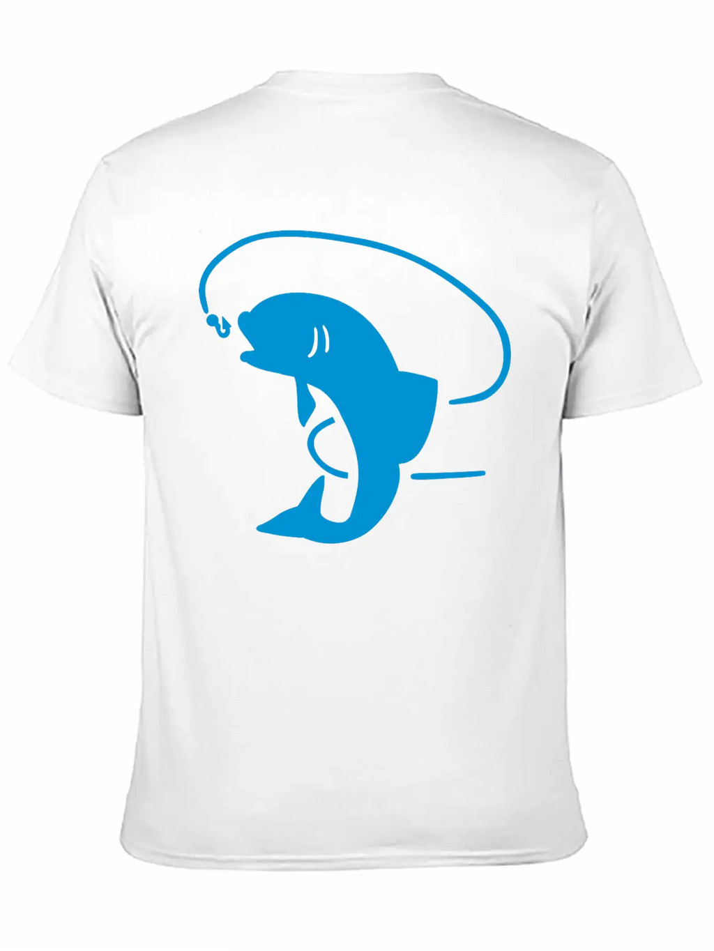 Fish Fishing Unisex Short Sleeve Soft Cotton T-Shirt – Casual Everyday Wear