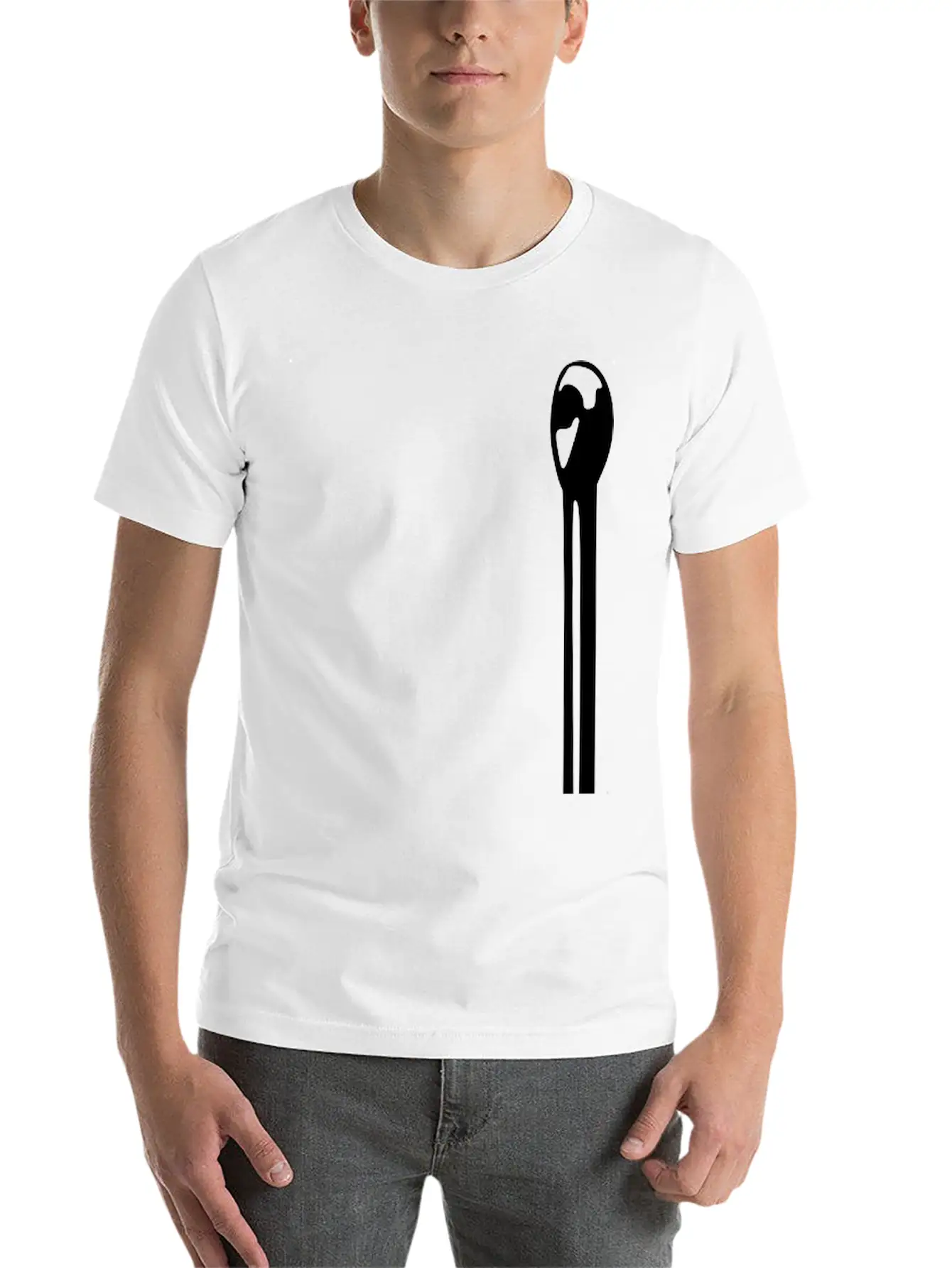 Fish Hook Stylish Everyday T-Shirt – Unisex Basic Cotton Tee